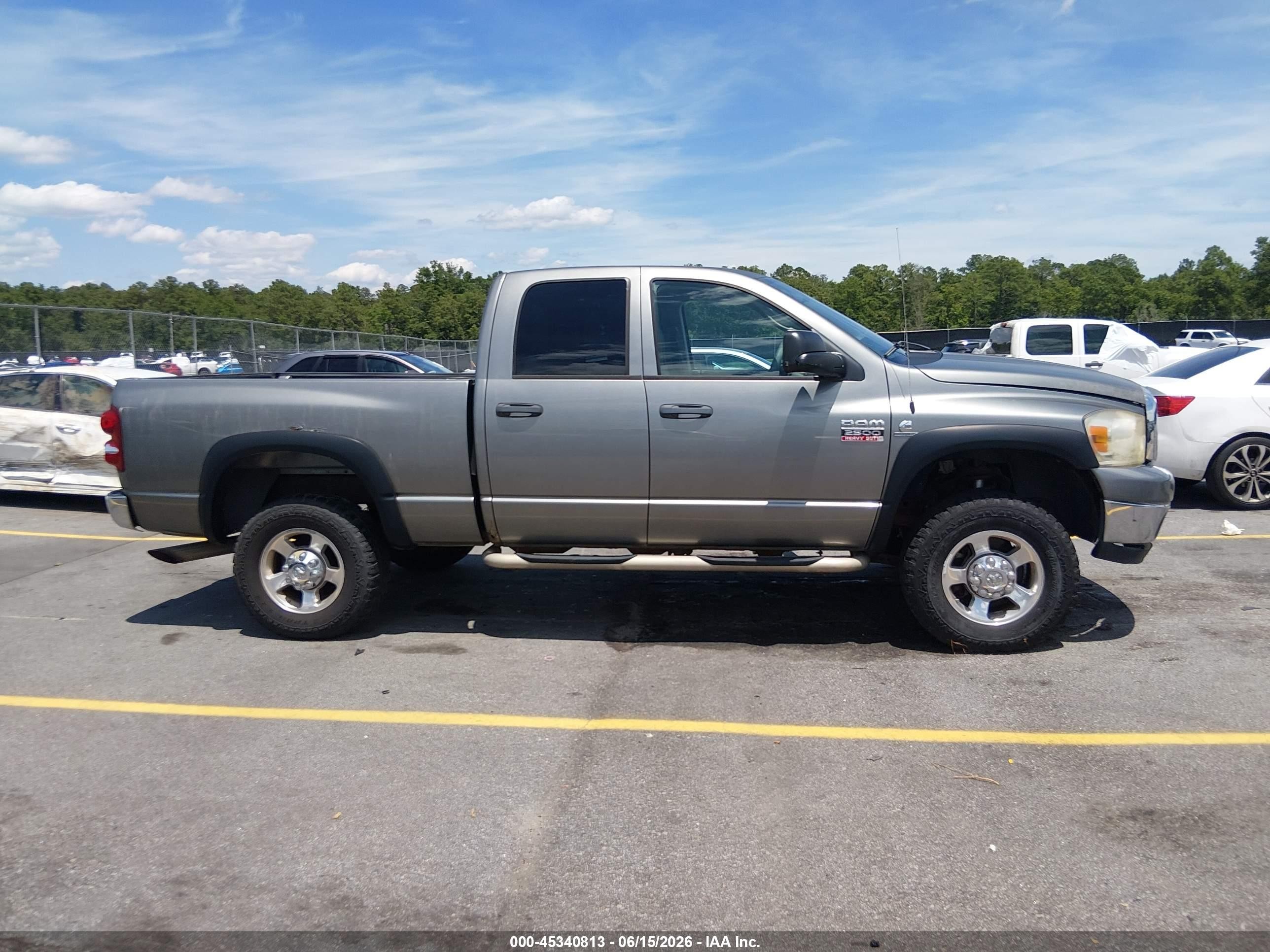 2009 Dodge Ram 2500 Slt Gray vin: 3D7KS28L89G525917