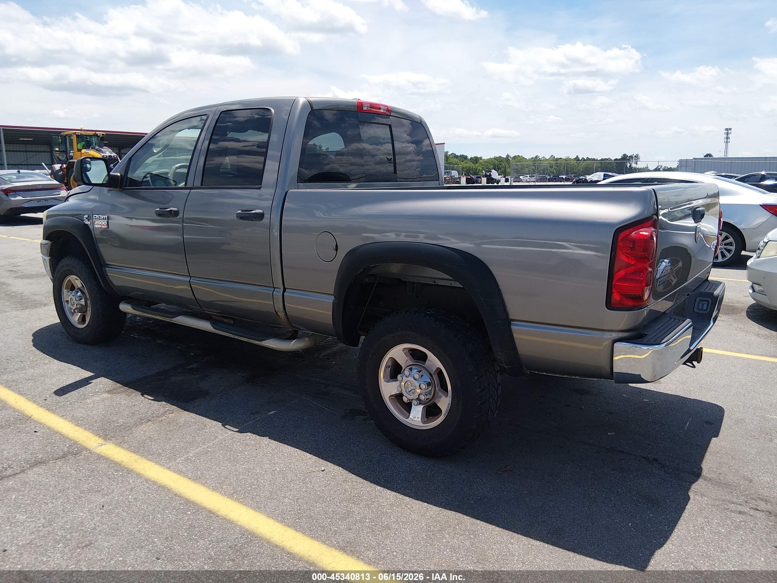 2009 Dodge Ram 2500 Slt Gray vin: 3D7KS28L89G525917