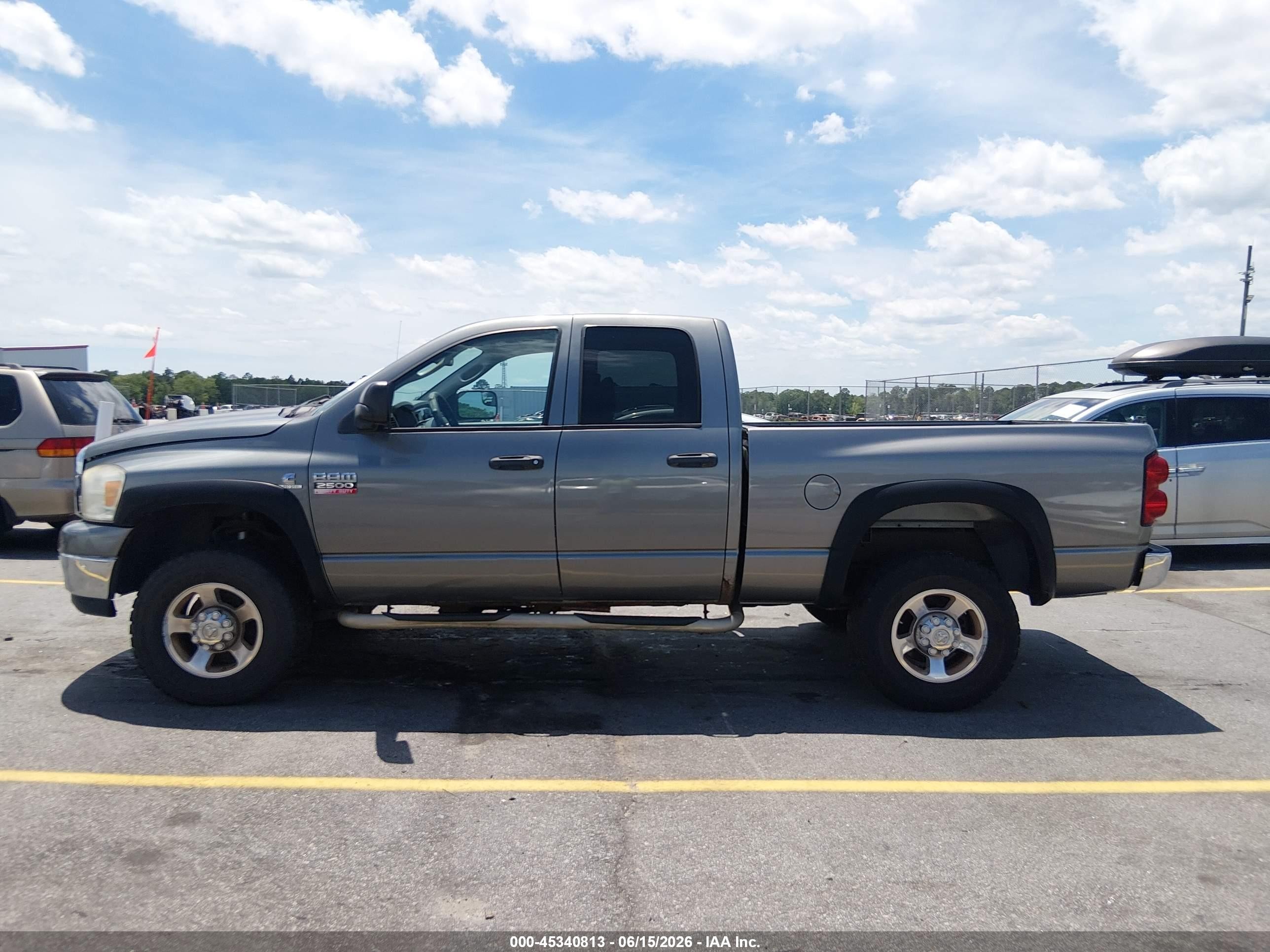 2009 Dodge Ram 2500 Slt Gray vin: 3D7KS28L89G525917