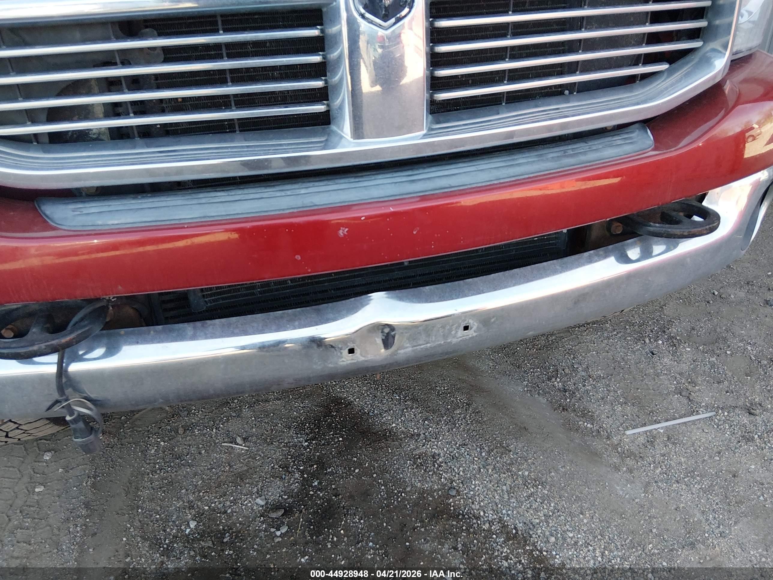2009 Dodge Ram 2500 Slt Red vin: 3D7KS28L89G535685