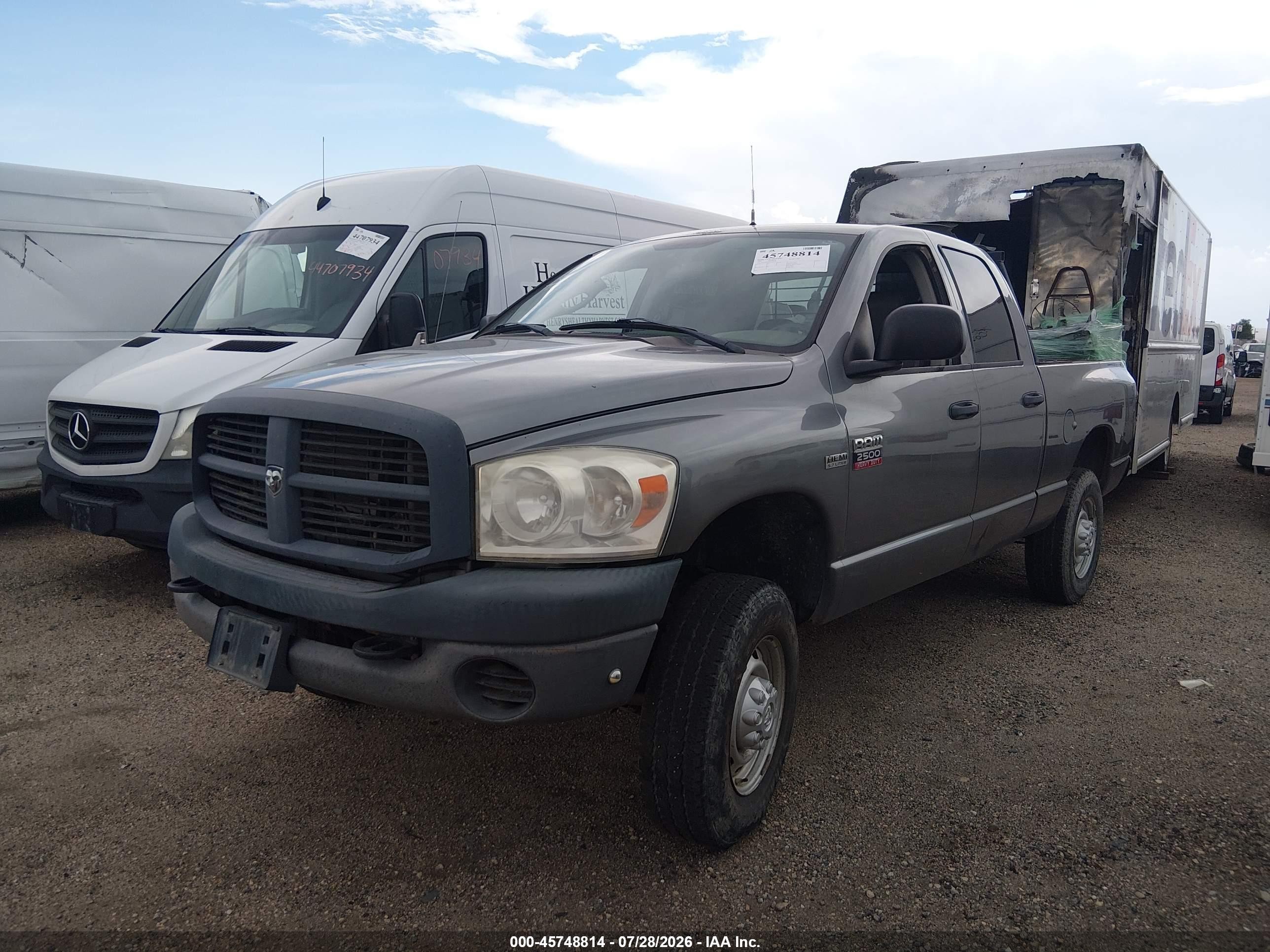 2009 Dodge Ram 2500 St Gray vin: 3D7KS28T19G549153