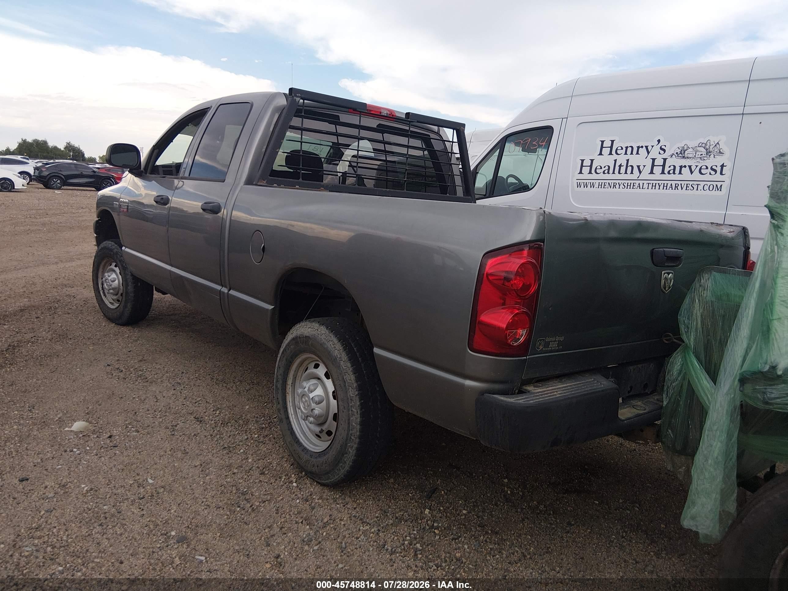 2009 Dodge Ram 2500 St Gray vin: 3D7KS28T19G549153