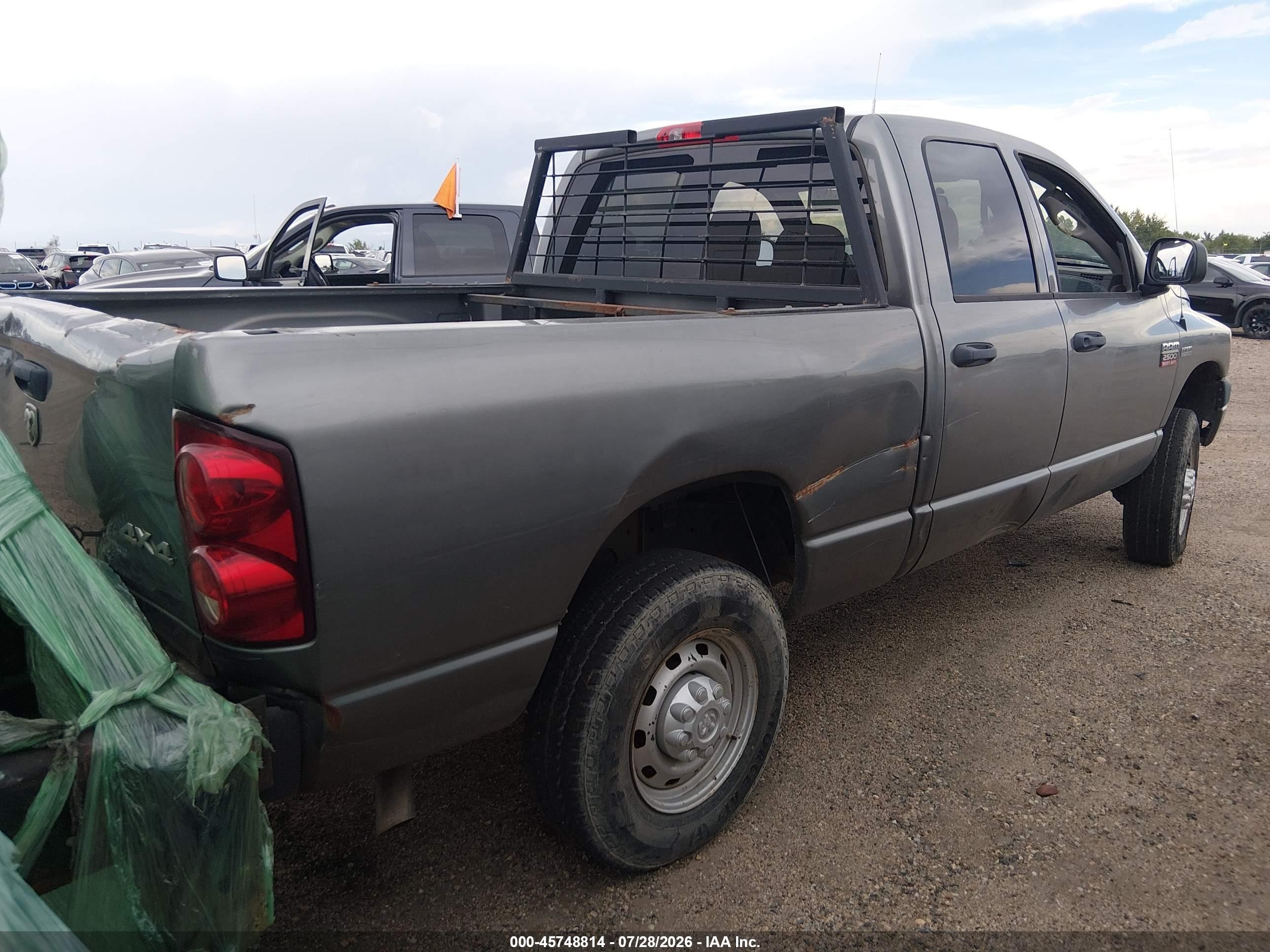 2009 Dodge Ram 2500 St Gray vin: 3D7KS28T19G549153