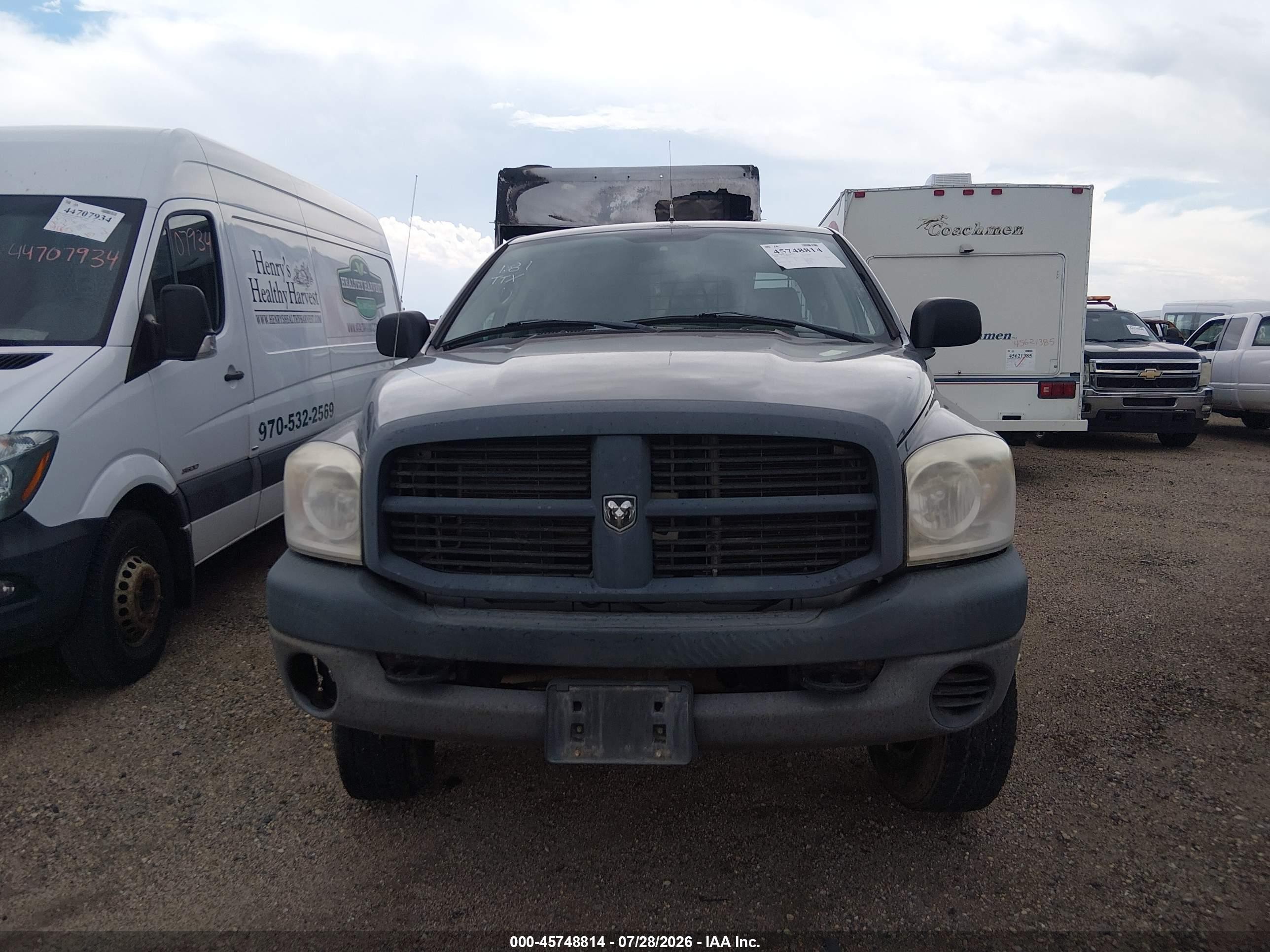 2009 Dodge Ram 2500 St Gray vin: 3D7KS28T19G549153
