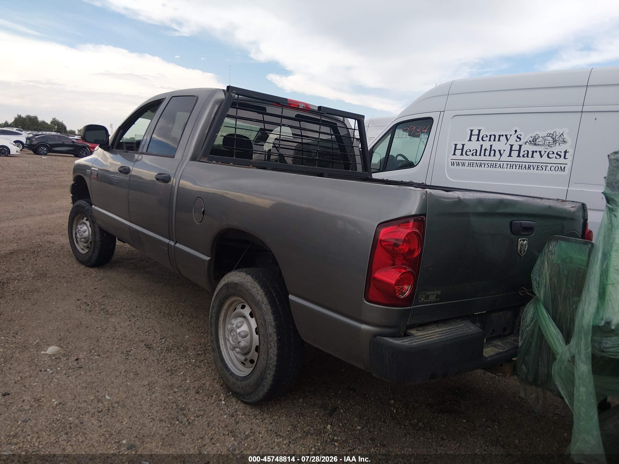 2009 Dodge Ram 2500 St Gray vin: 3D7KS28T19G549153