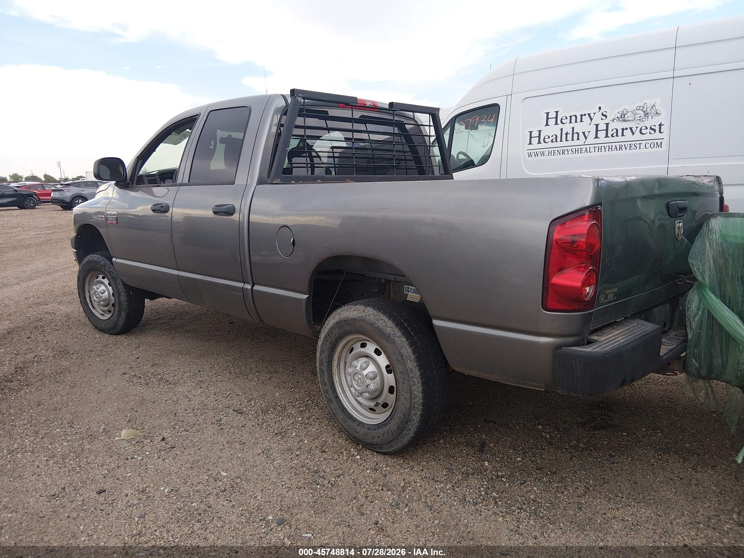 2009 Dodge Ram 2500 St Gray vin: 3D7KS28T19G549153