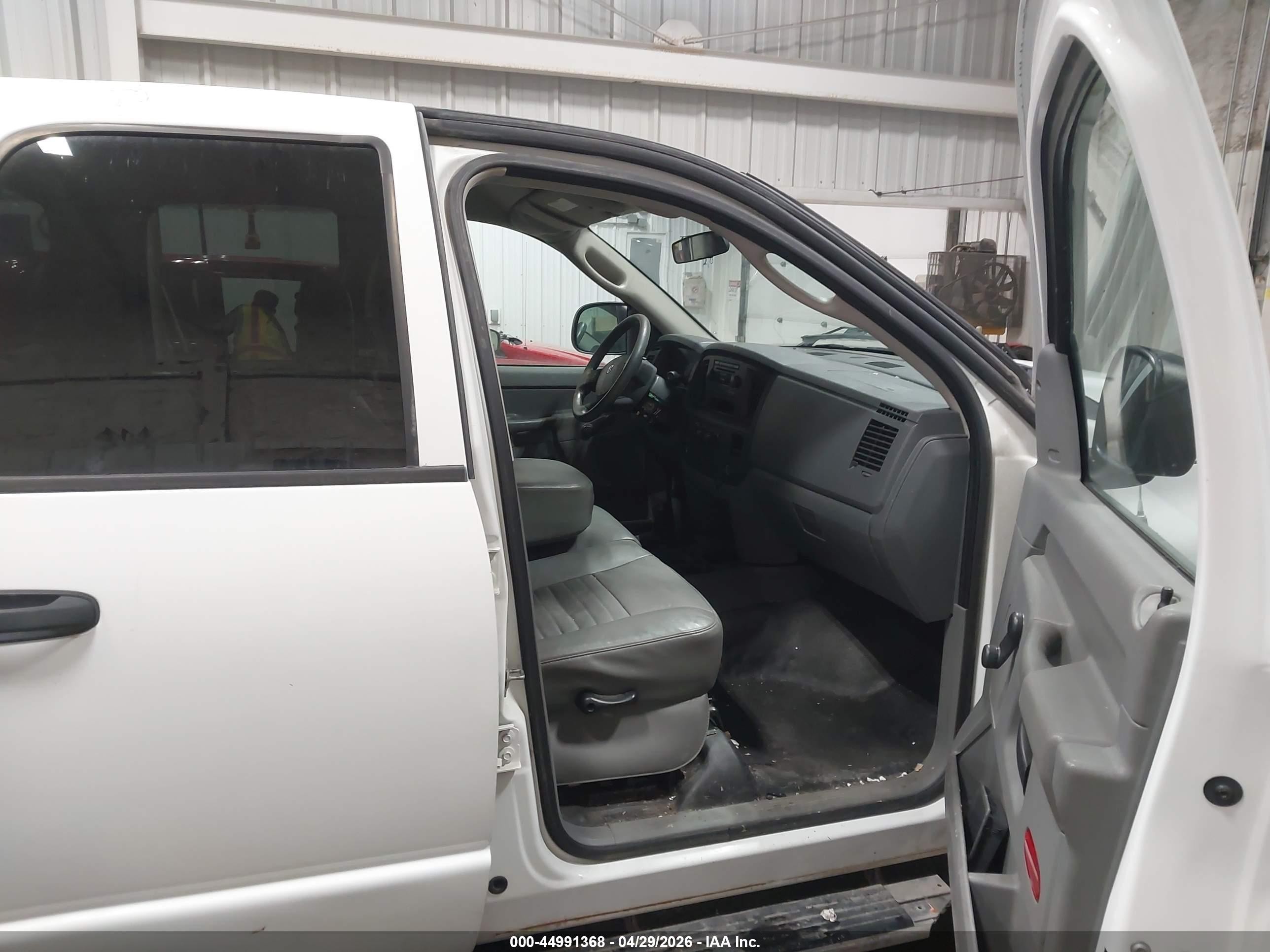 2009 Dodge Ram 2500 St White vin: 3D7KS28T19G553610