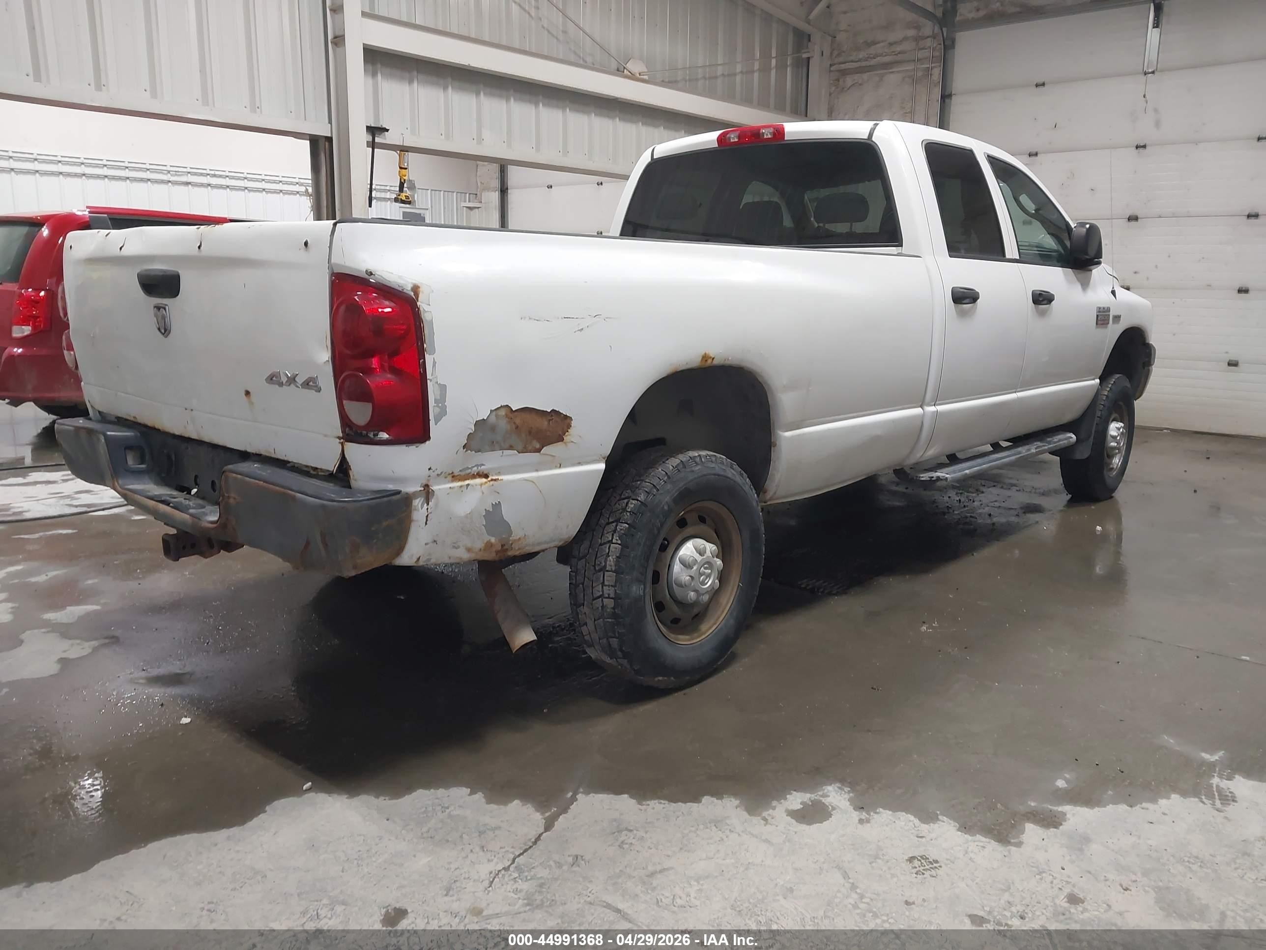 2009 Dodge Ram 2500 St White vin: 3D7KS28T19G553610