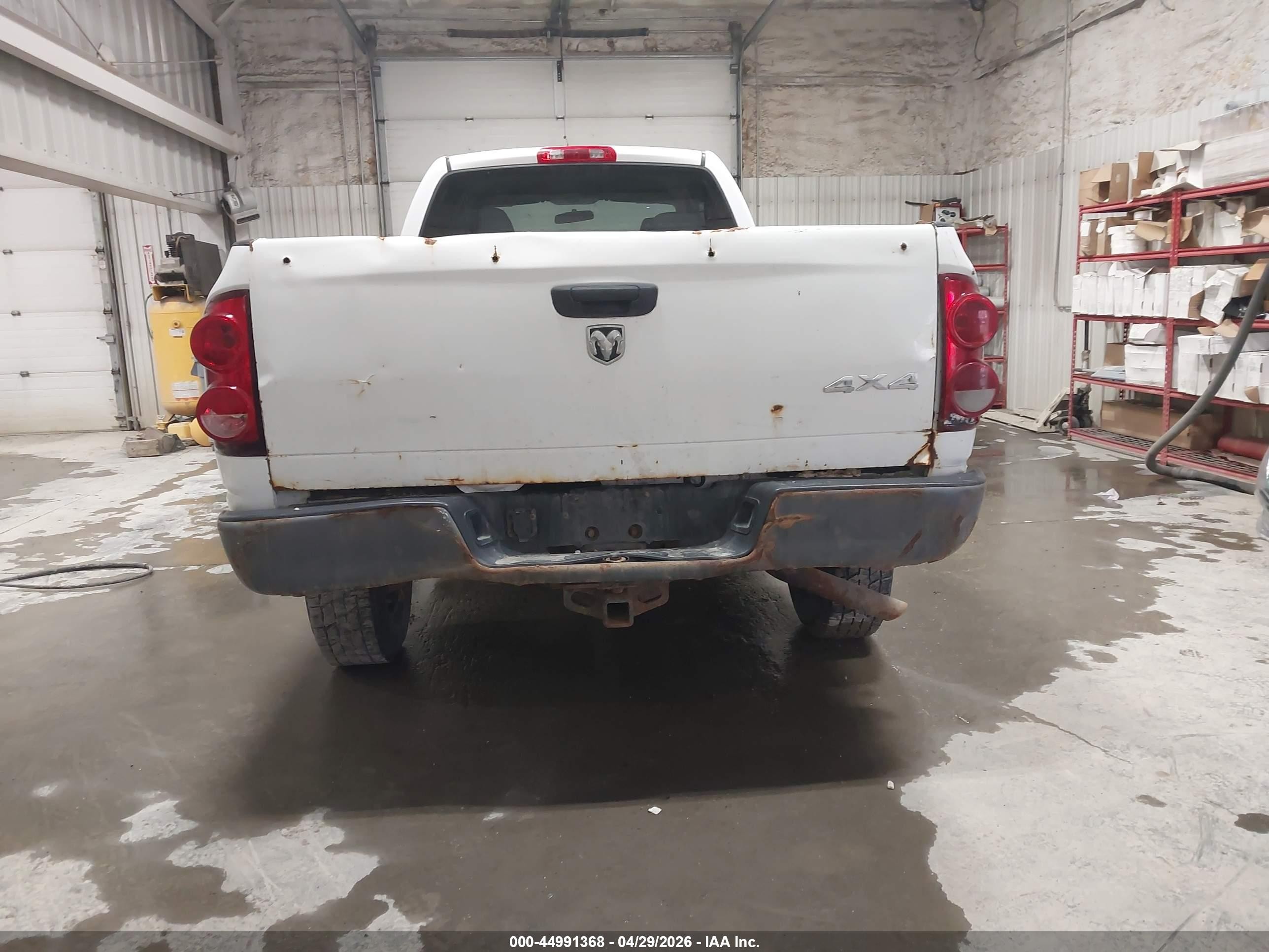 2009 Dodge Ram 2500 St White vin: 3D7KS28T19G553610
