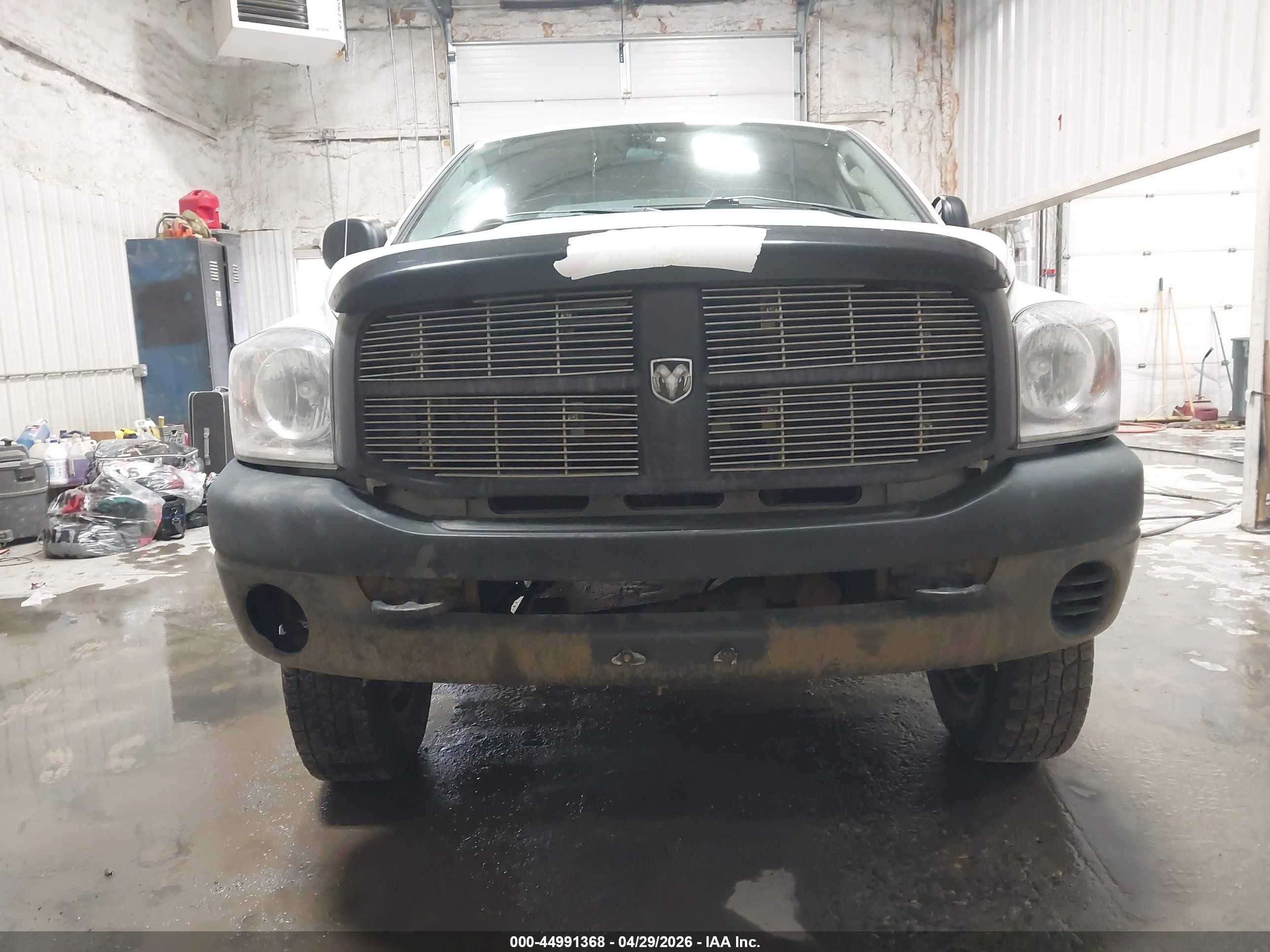 2009 Dodge Ram 2500 St White vin: 3D7KS28T19G553610