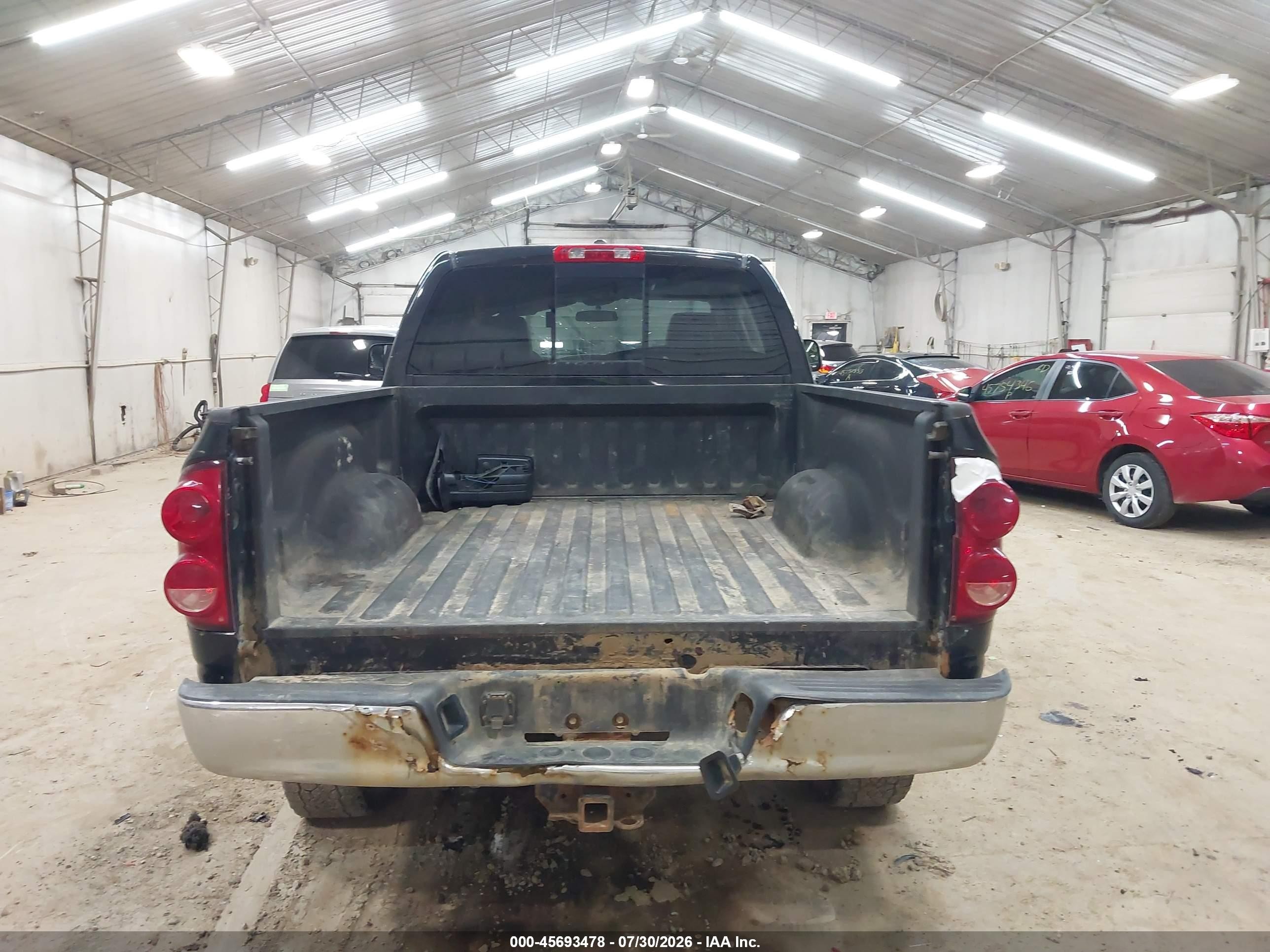 2009 Dodge Ram 2500 Slt Black vin: 3D7KS28T29G535343