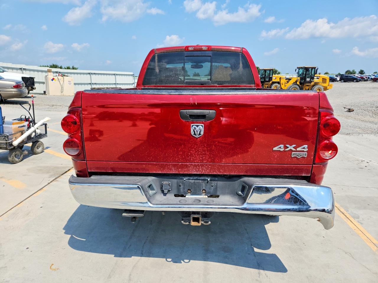 2009 Dodge Ram 2500 Red vin: 3D7KS28T49G554749
