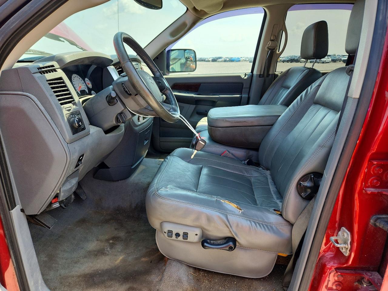 2009 Dodge Ram 2500 Red vin: 3D7KS28T49G554749