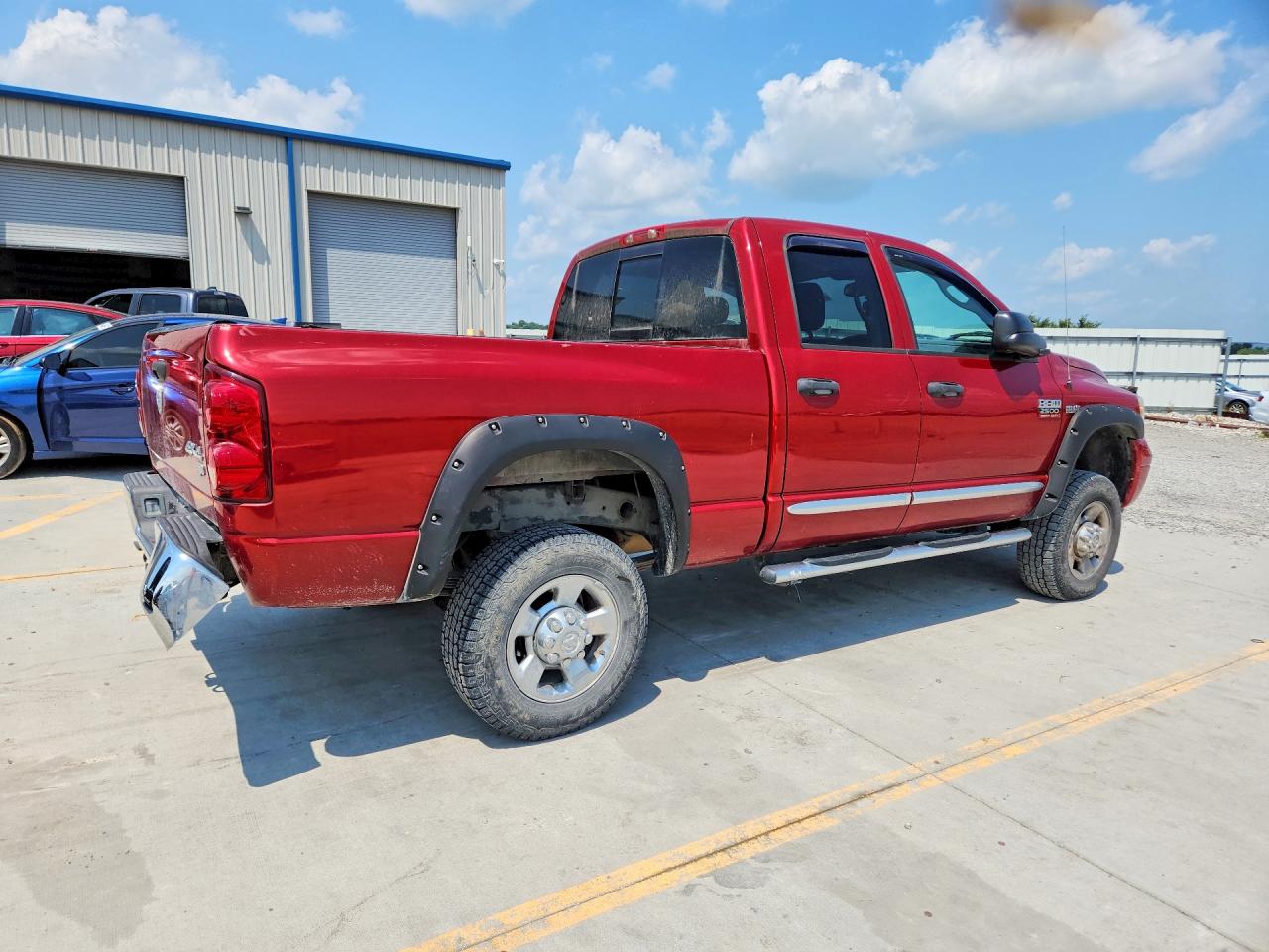 2009 Dodge Ram 2500 Red vin: 3D7KS28T49G554749