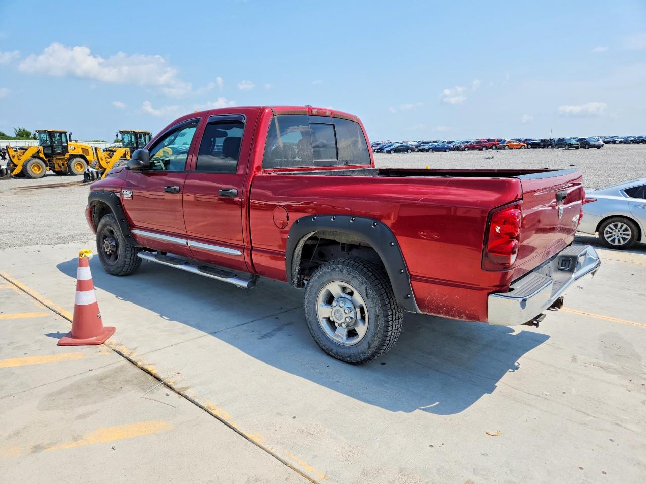 2009 Dodge Ram 2500 Red vin: 3D7KS28T49G554749