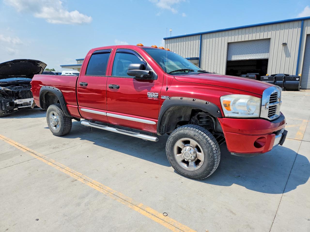 2009 Dodge Ram 2500 Red vin: 3D7KS28T49G554749