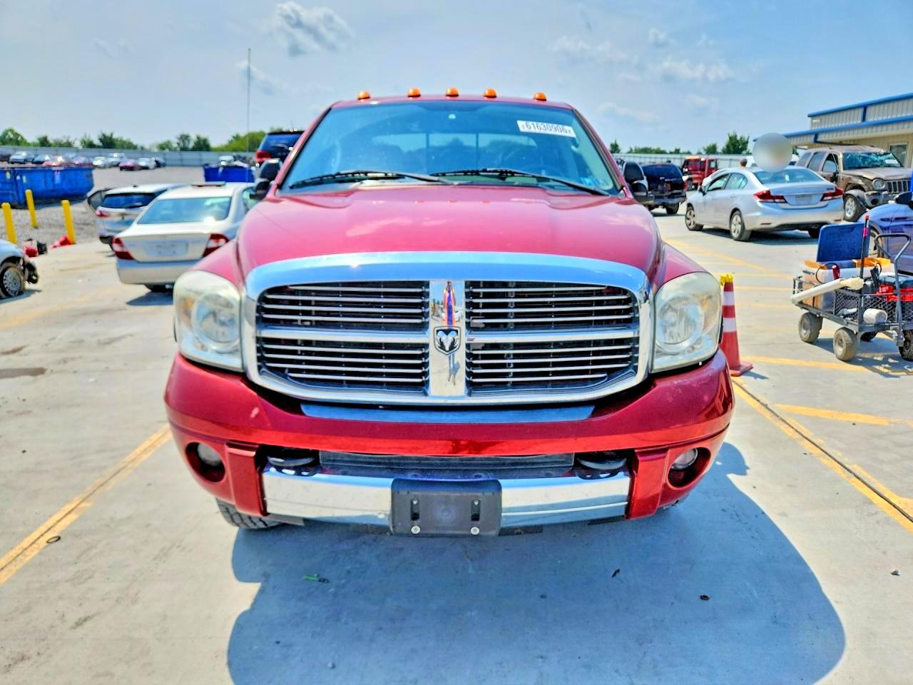 2009 Dodge Ram 2500 Red vin: 3D7KS28T49G554749