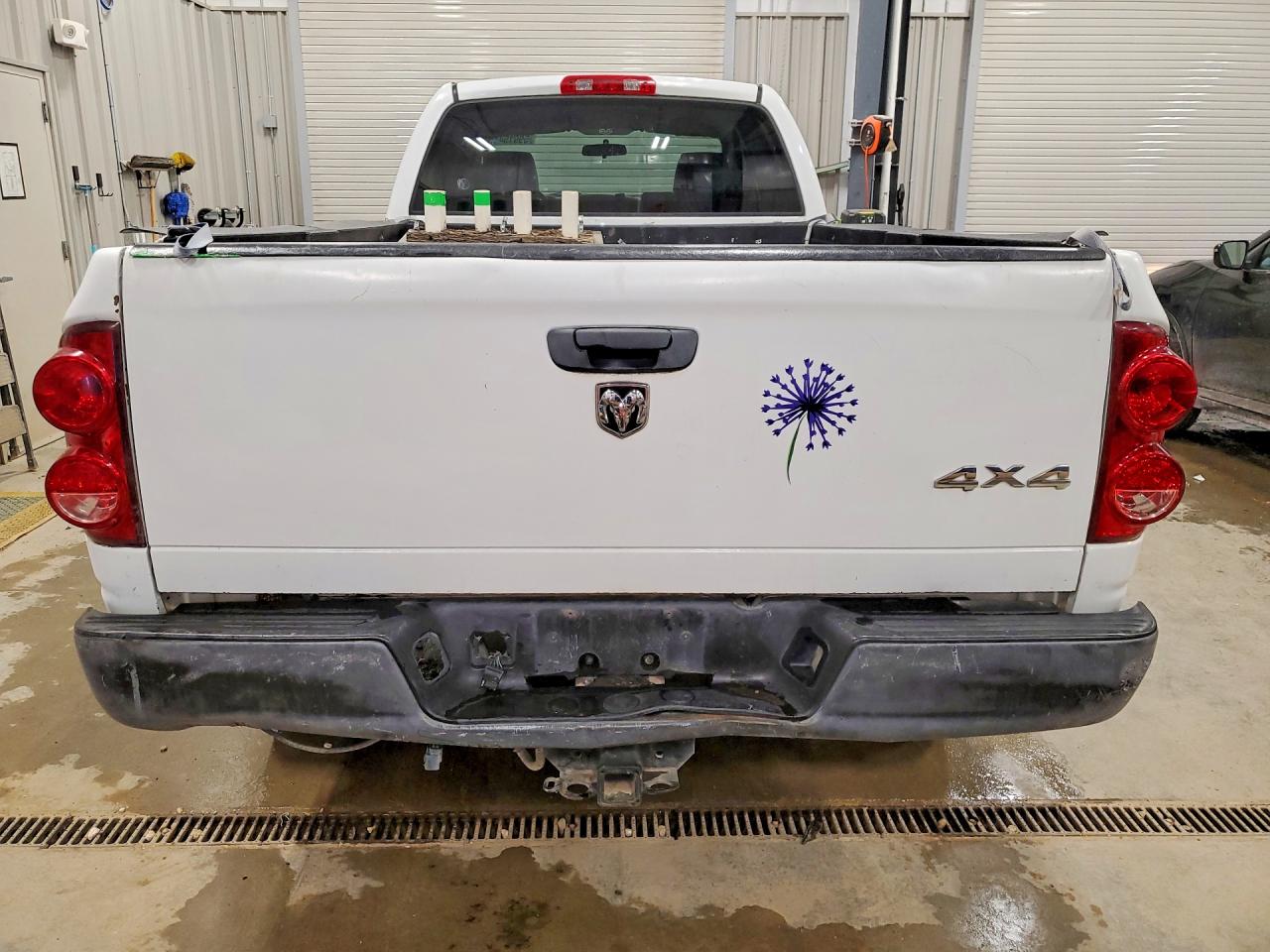 2009 Dodge Ram 2500 White vin: 3D7KS28T59G520058