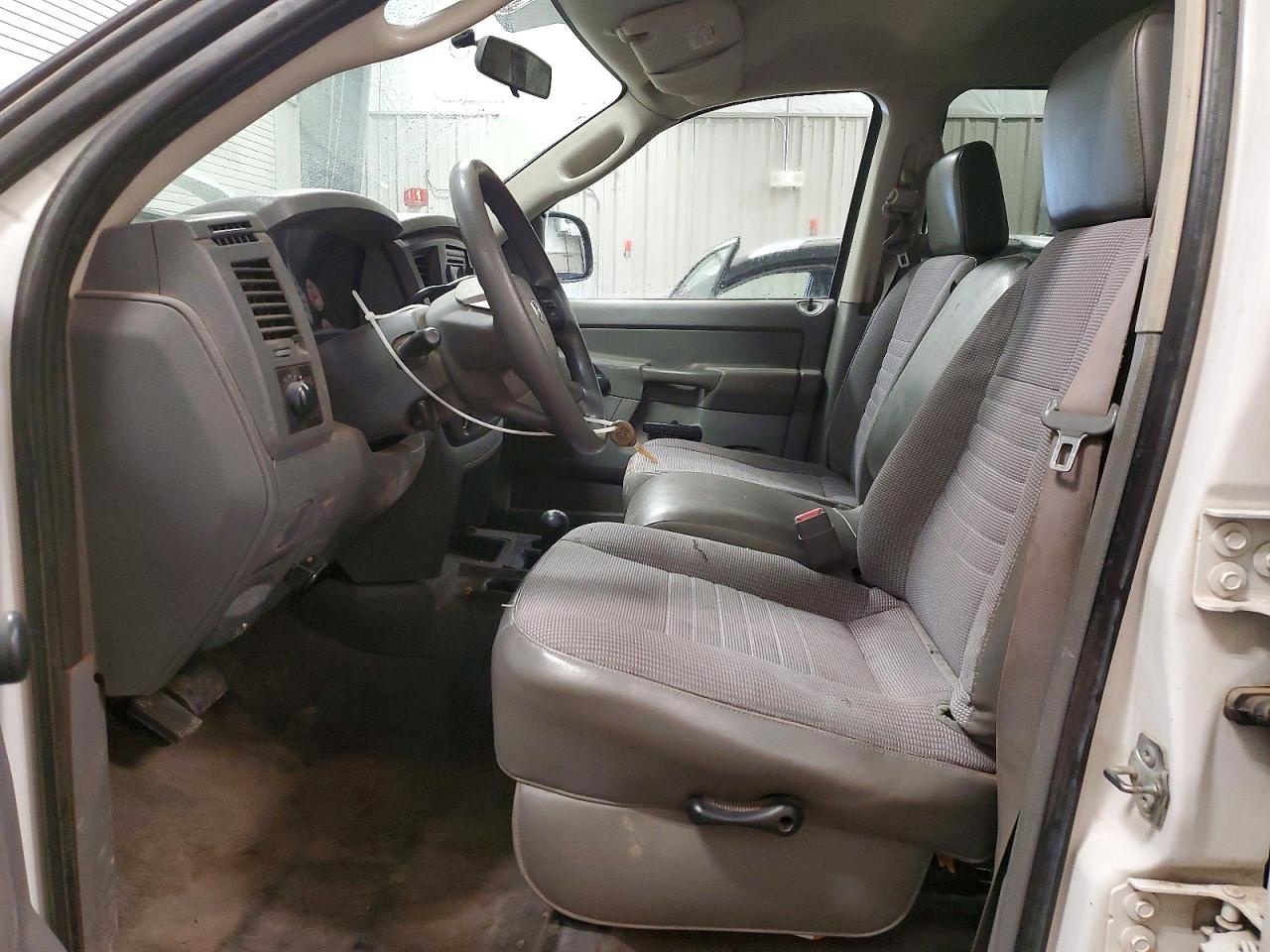 2009 Dodge Ram 2500 White vin: 3D7KS28T59G520058