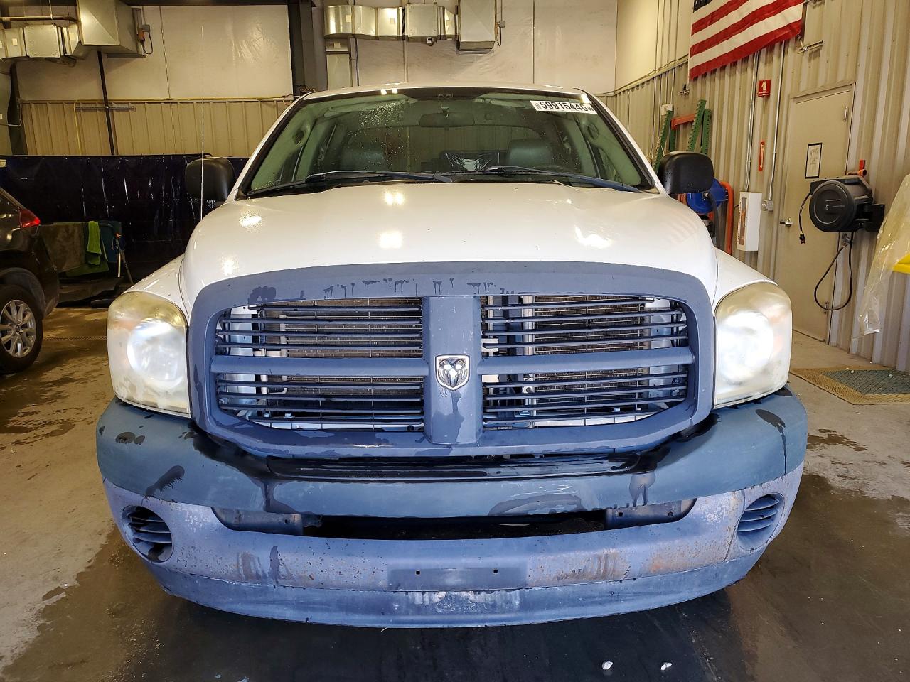 2009 Dodge Ram 2500 White vin: 3D7KS28T59G520058
