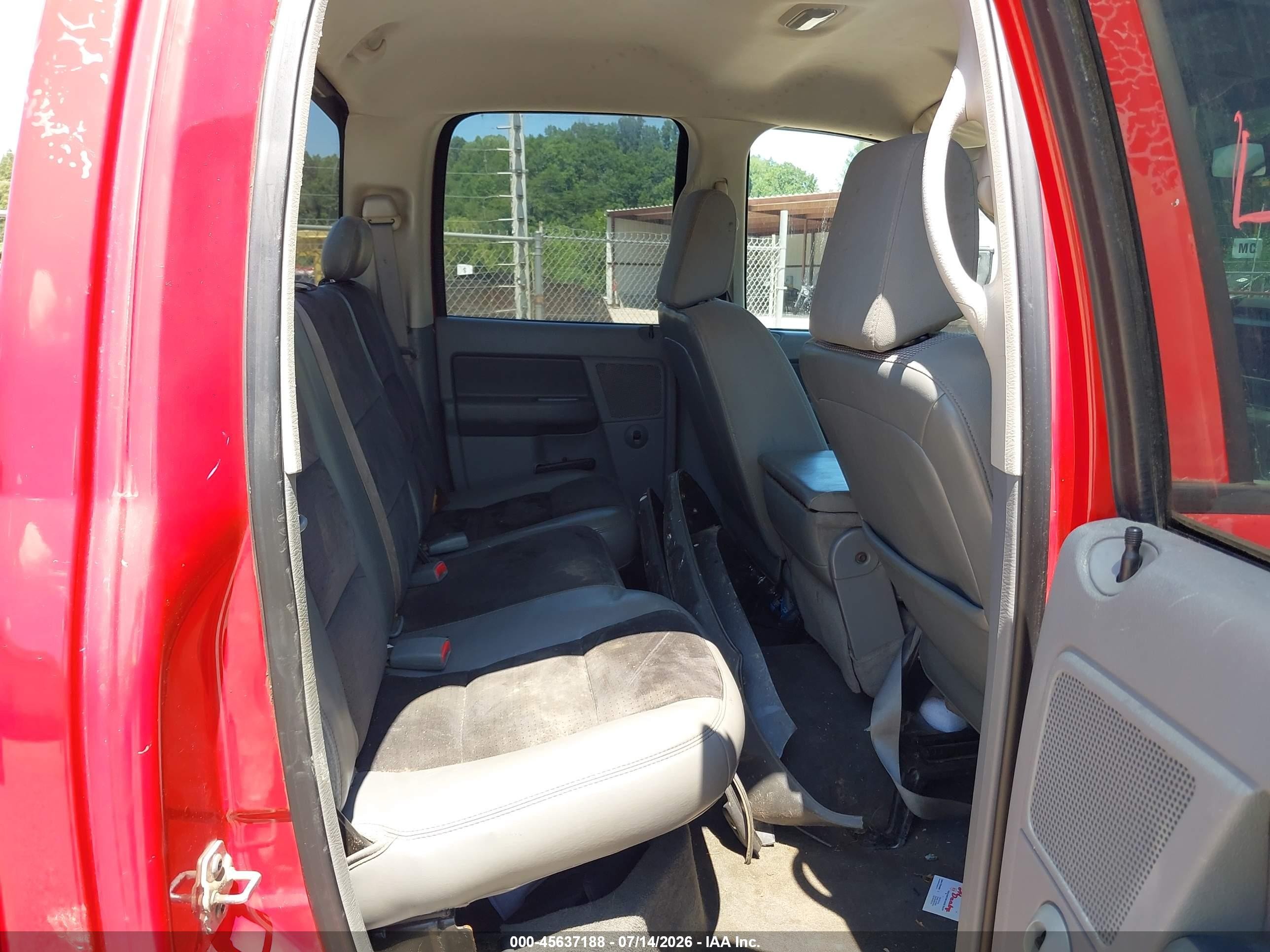 2009 Dodge Ram 2500 Slt Red vin: 3D7KS28T79G544992