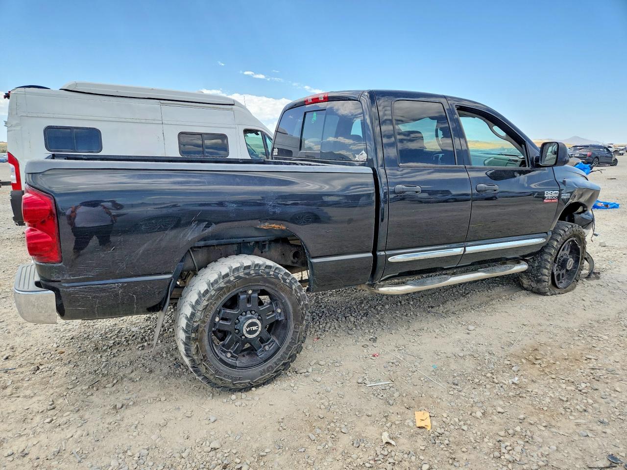 2009 Dodge Ram 2500 Черный vin: 3D7KS28T89G506963