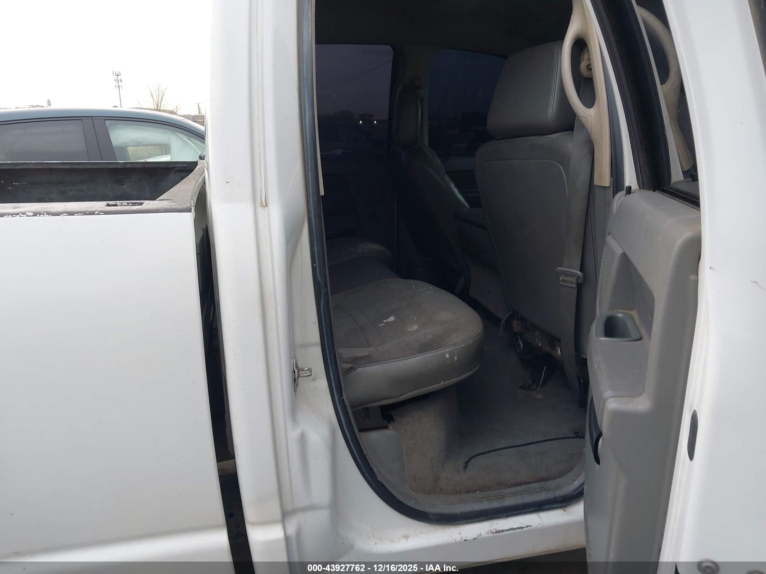 2009 Dodge Ram 2500 St White vin: 3D7KS28T89G538828