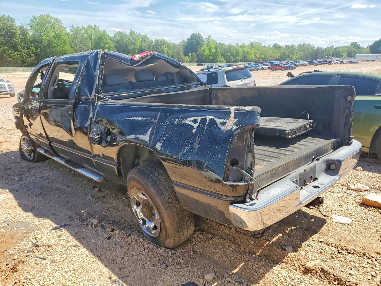 2007 Dodge Ram 2500 Black vin: 3D7KS29A07G833156