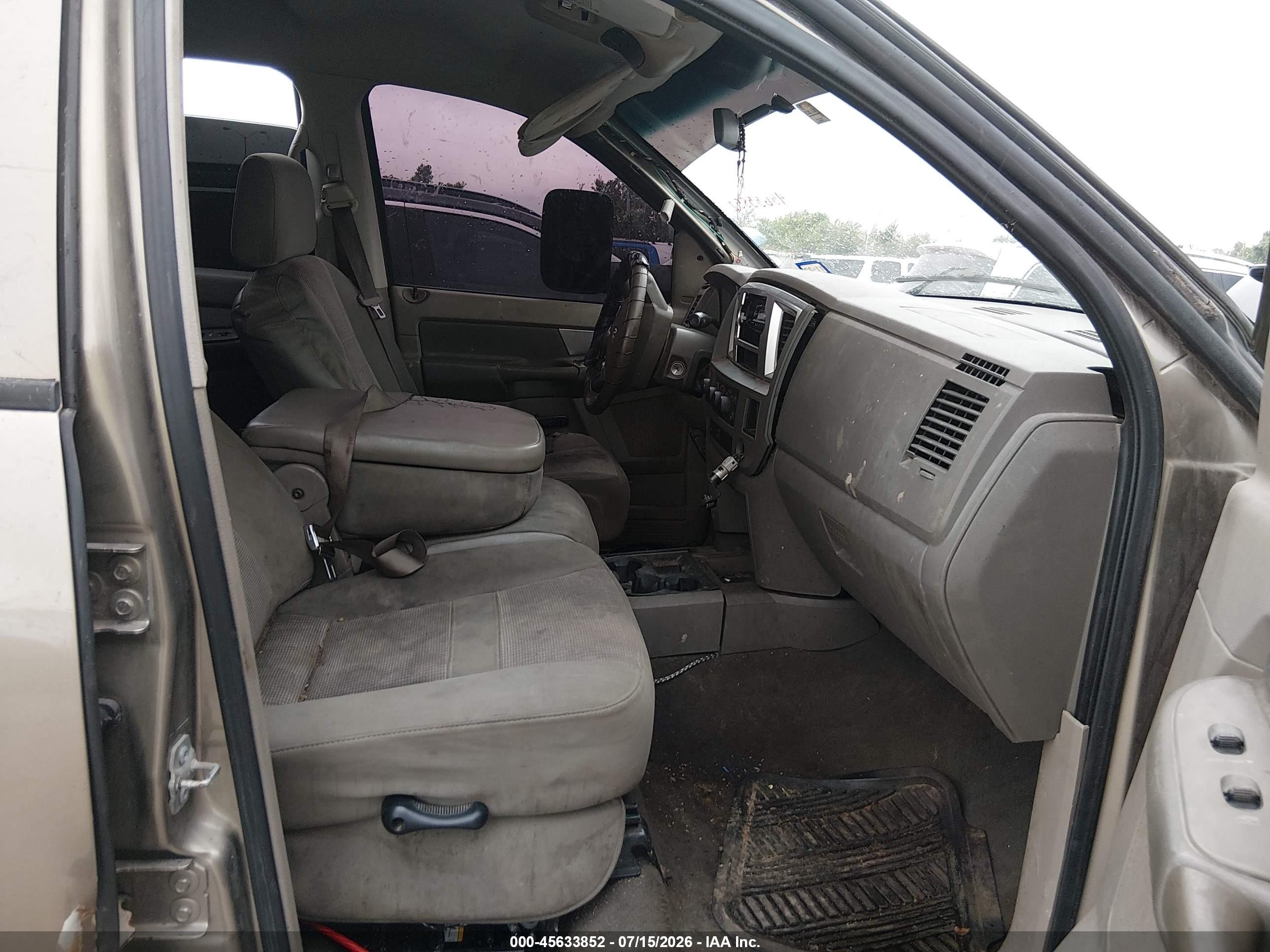 2007 Dodge Ram 2500 Slt Бежевый vin: 3D7KS29A27G848953