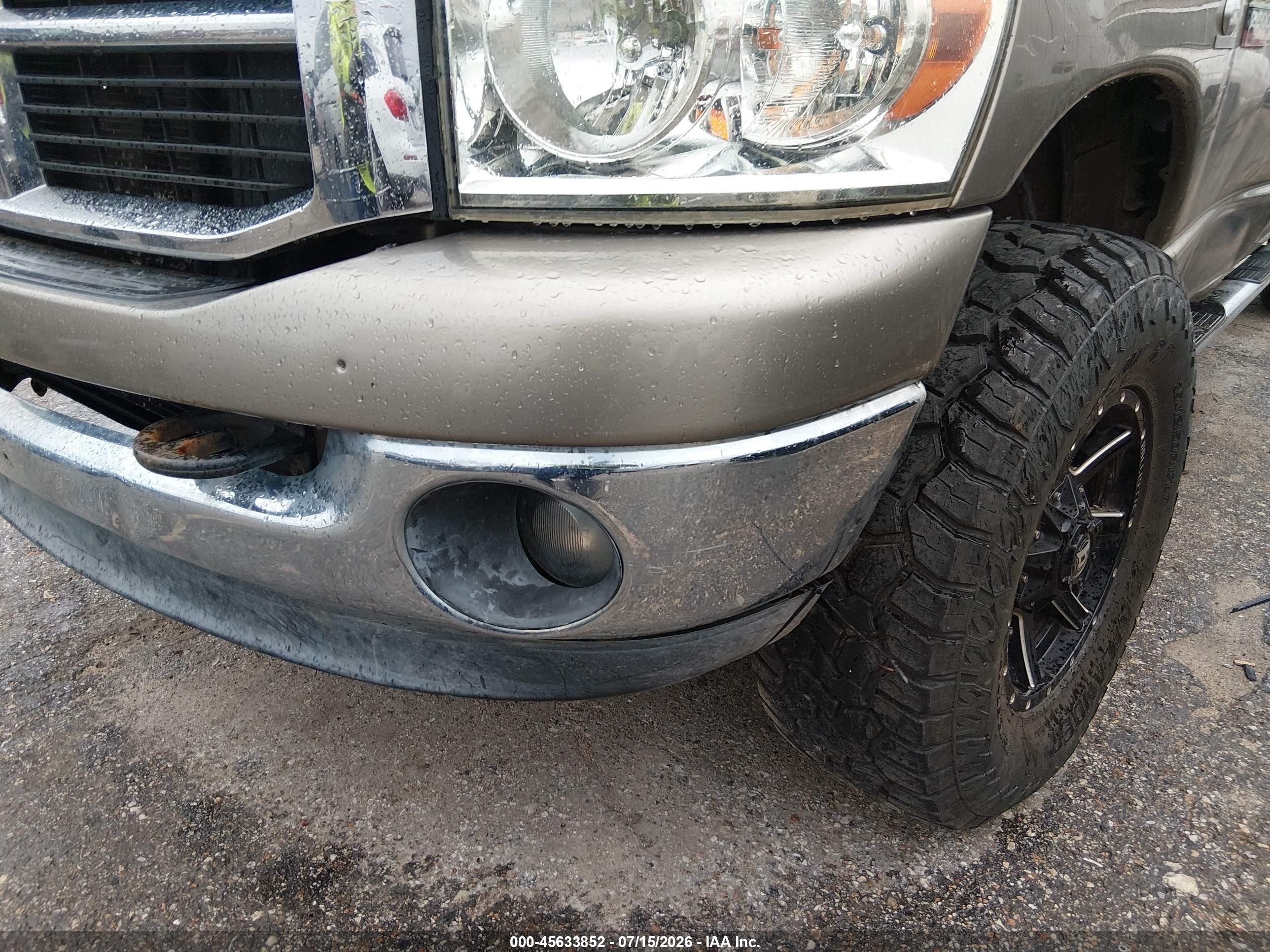 2007 Dodge Ram 2500 Slt Бежевый vin: 3D7KS29A27G848953