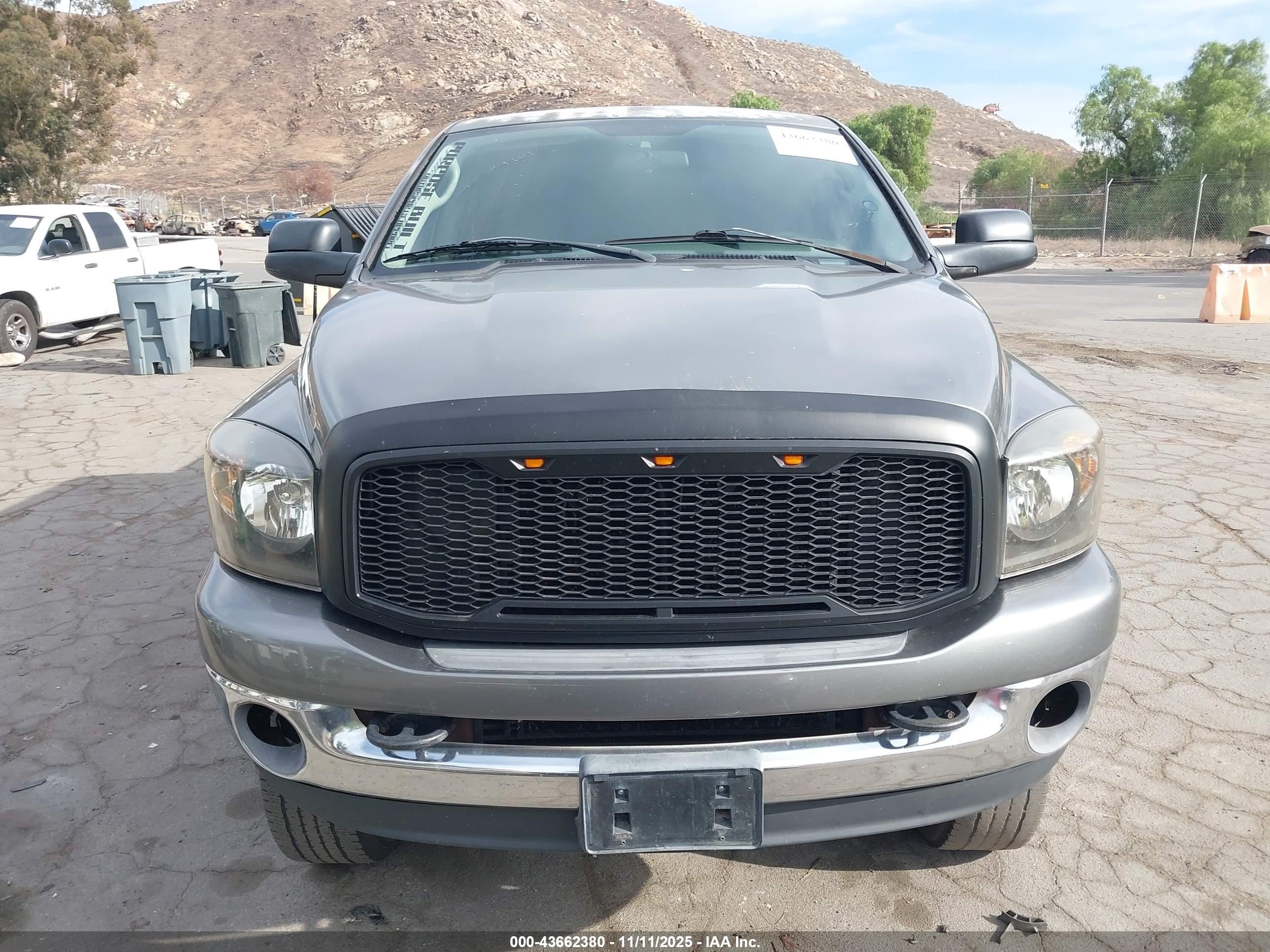 2007 Dodge Ram 2500 Slt Gray vin: 3D7KS29A57G842788