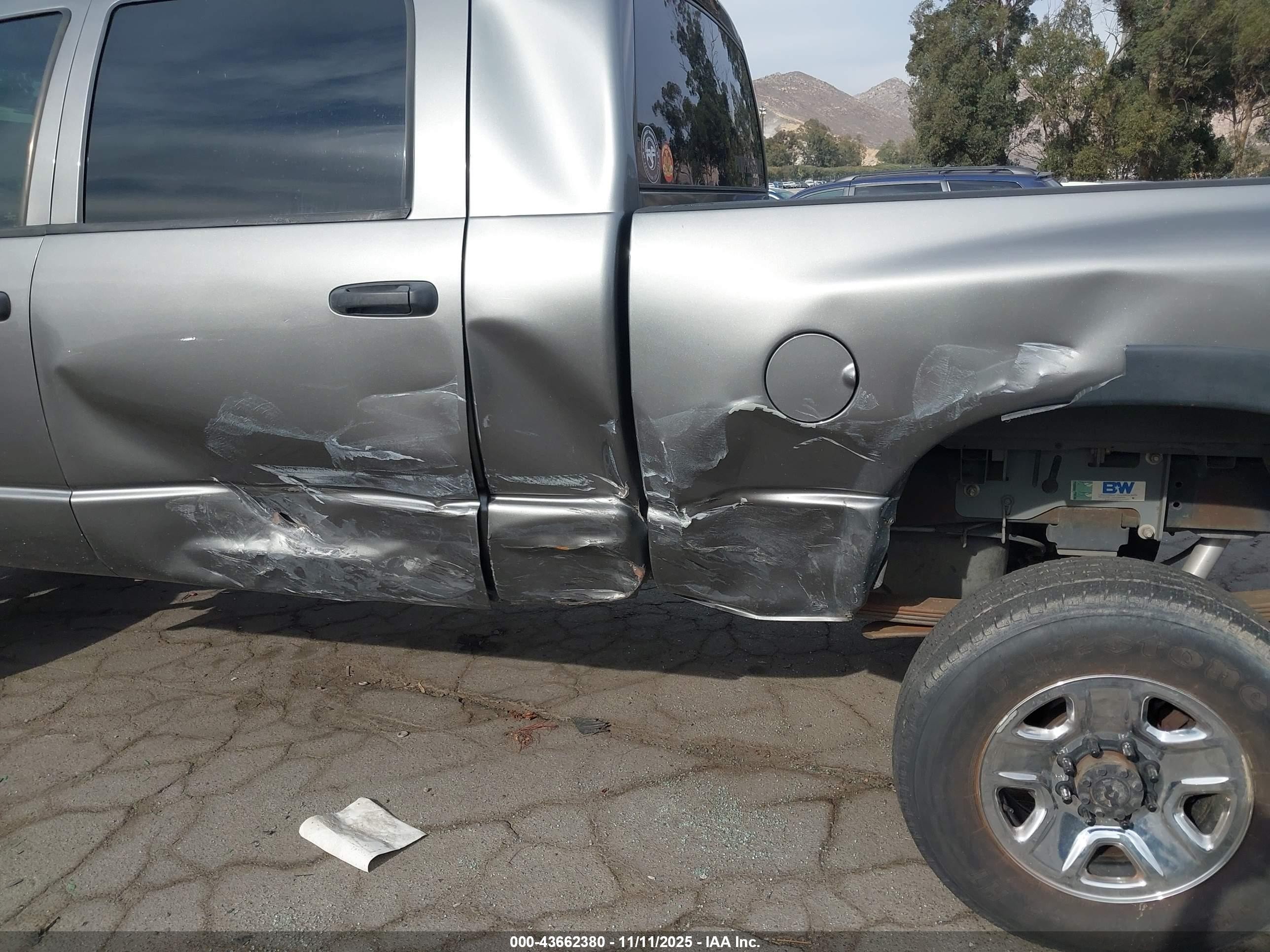2007 Dodge Ram 2500 Slt Gray vin: 3D7KS29A57G842788