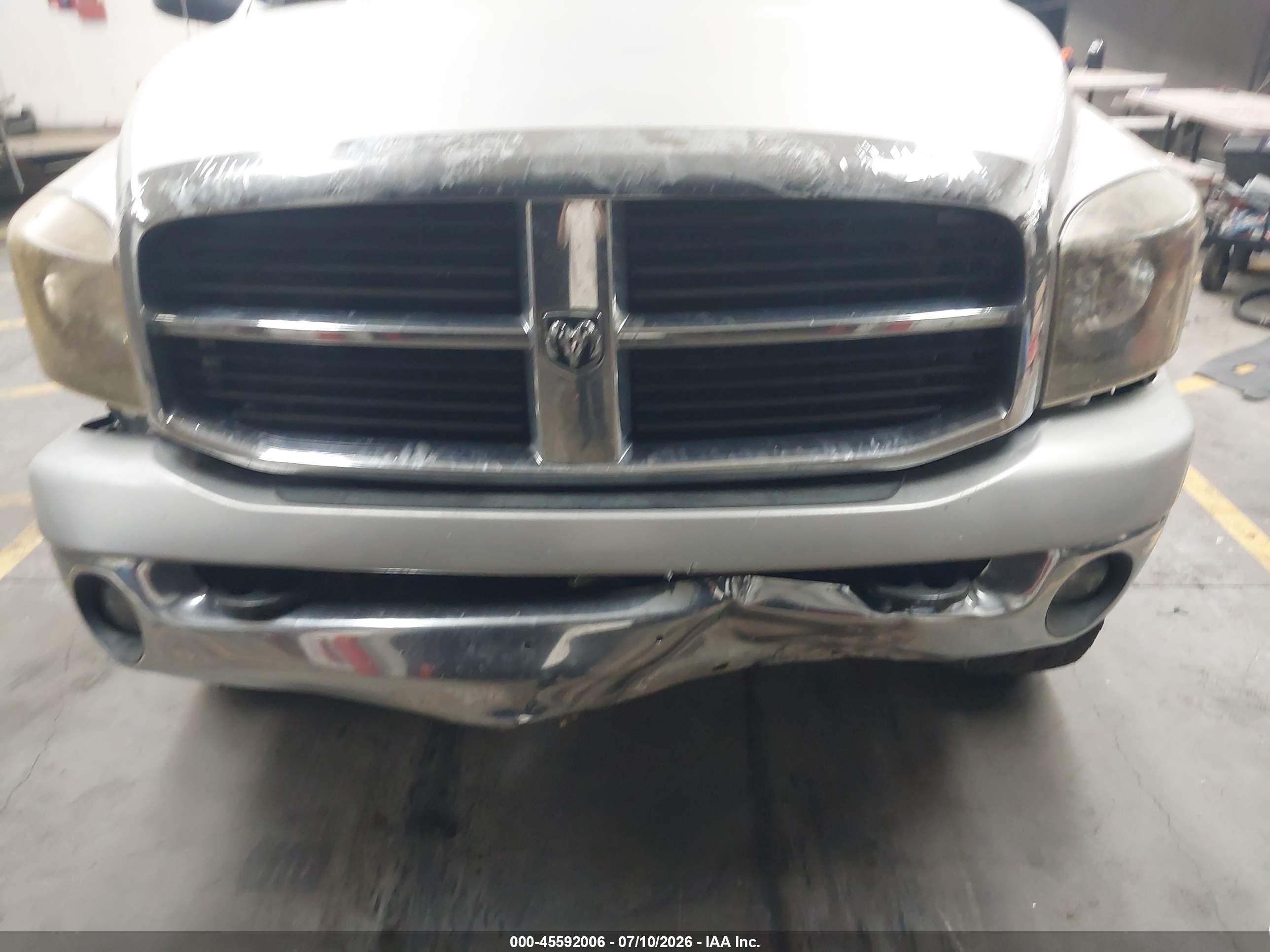 2008 Dodge Ram 2500 Sxt/slt Gray vin: 3D7KS29A88G231851