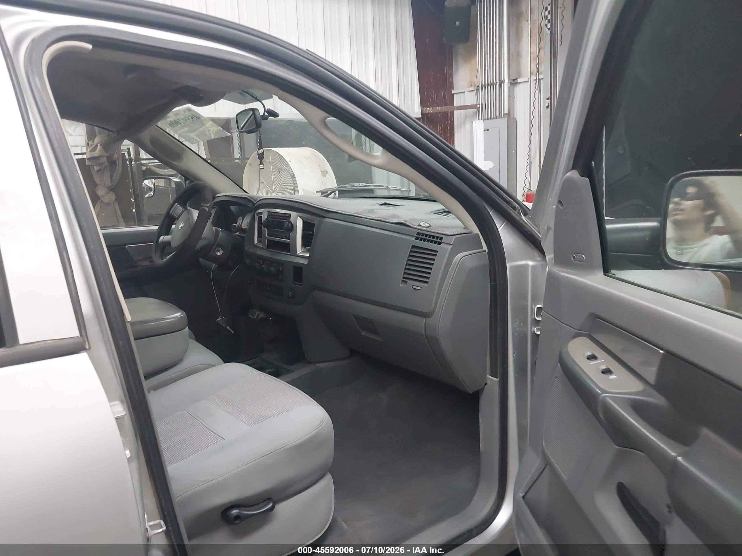 2008 Dodge Ram 2500 Sxt/slt Gray vin: 3D7KS29A88G231851