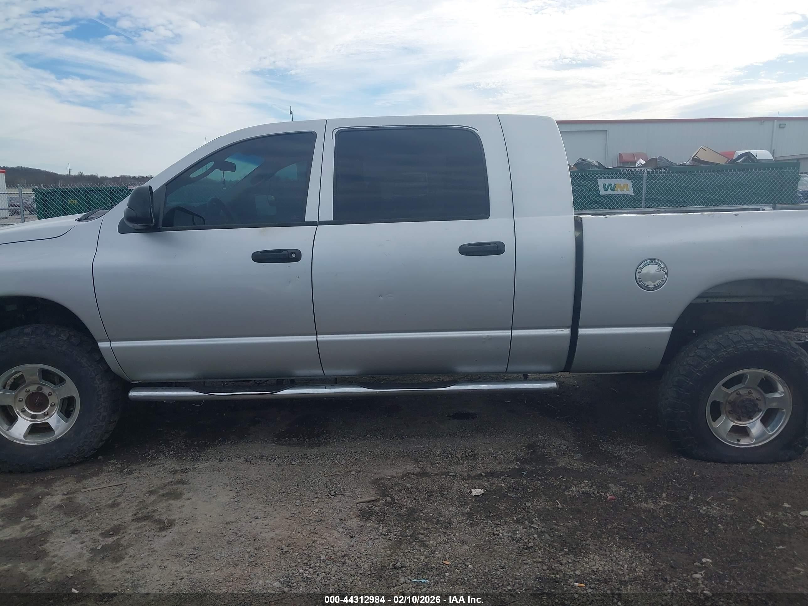 2008 Dodge Ram 2500 Sxt/slt Серебряный vin: 3D7KS29A98G177931