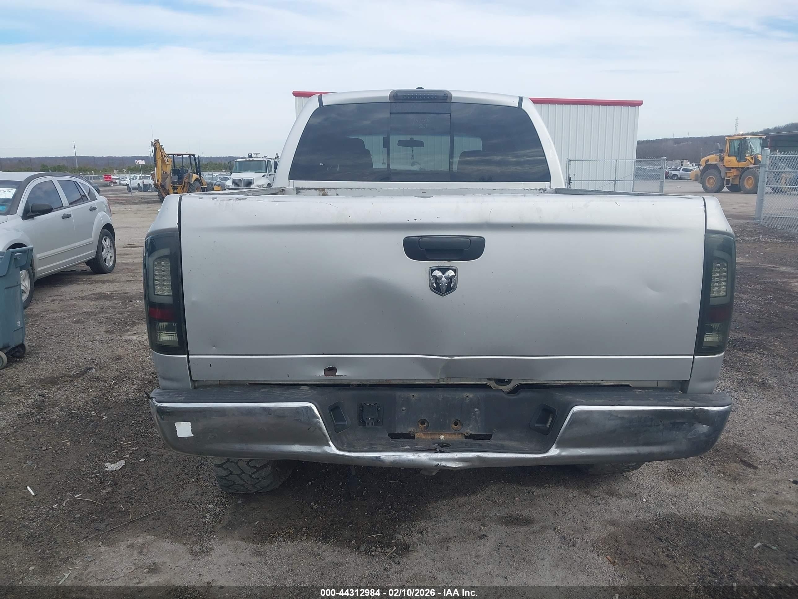 2008 Dodge Ram 2500 Sxt/slt Серебряный vin: 3D7KS29A98G177931