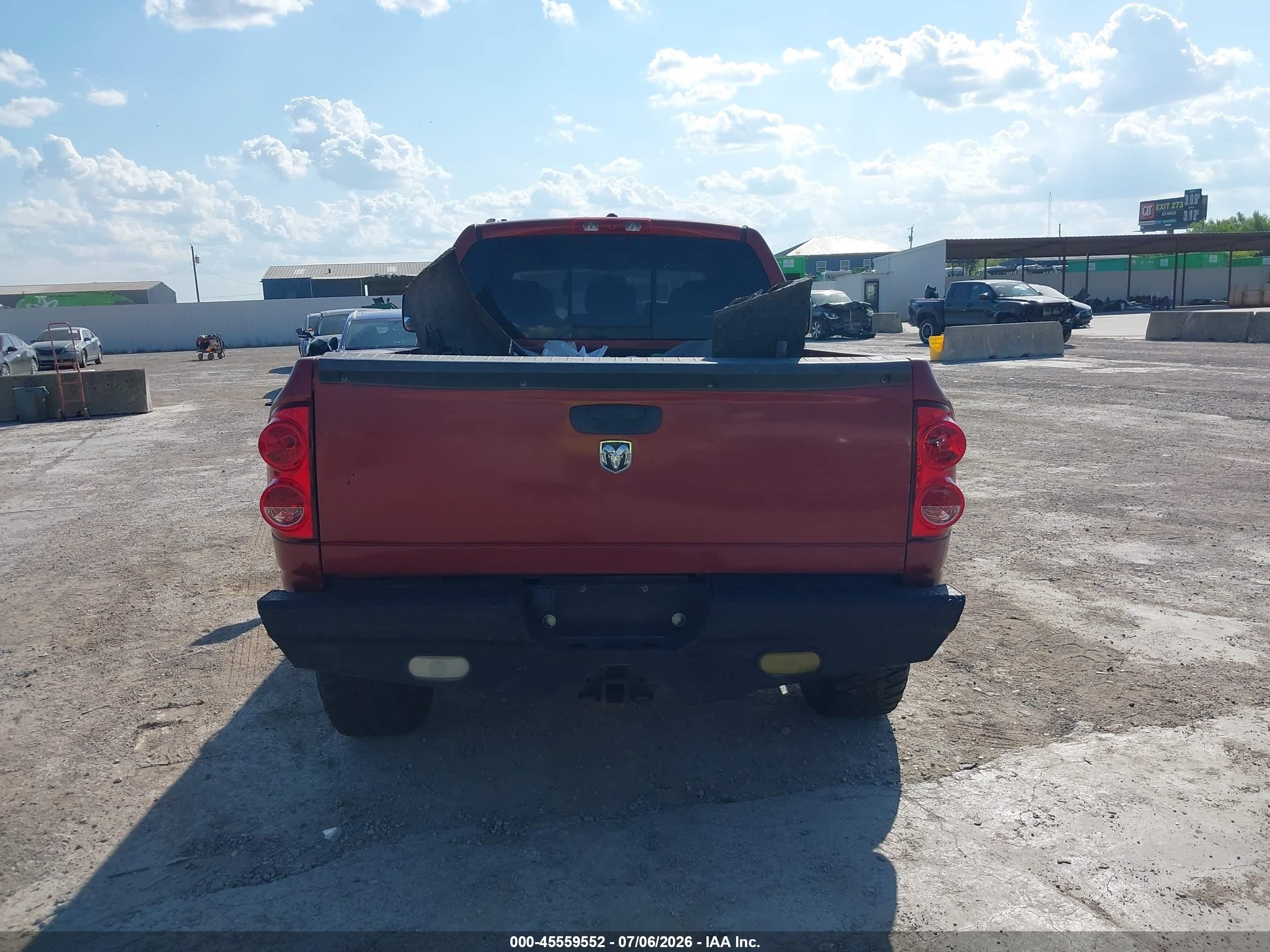 2008 Dodge Ram 2500 Laramie Burgundy vin: 3D7KS29AX8G173371