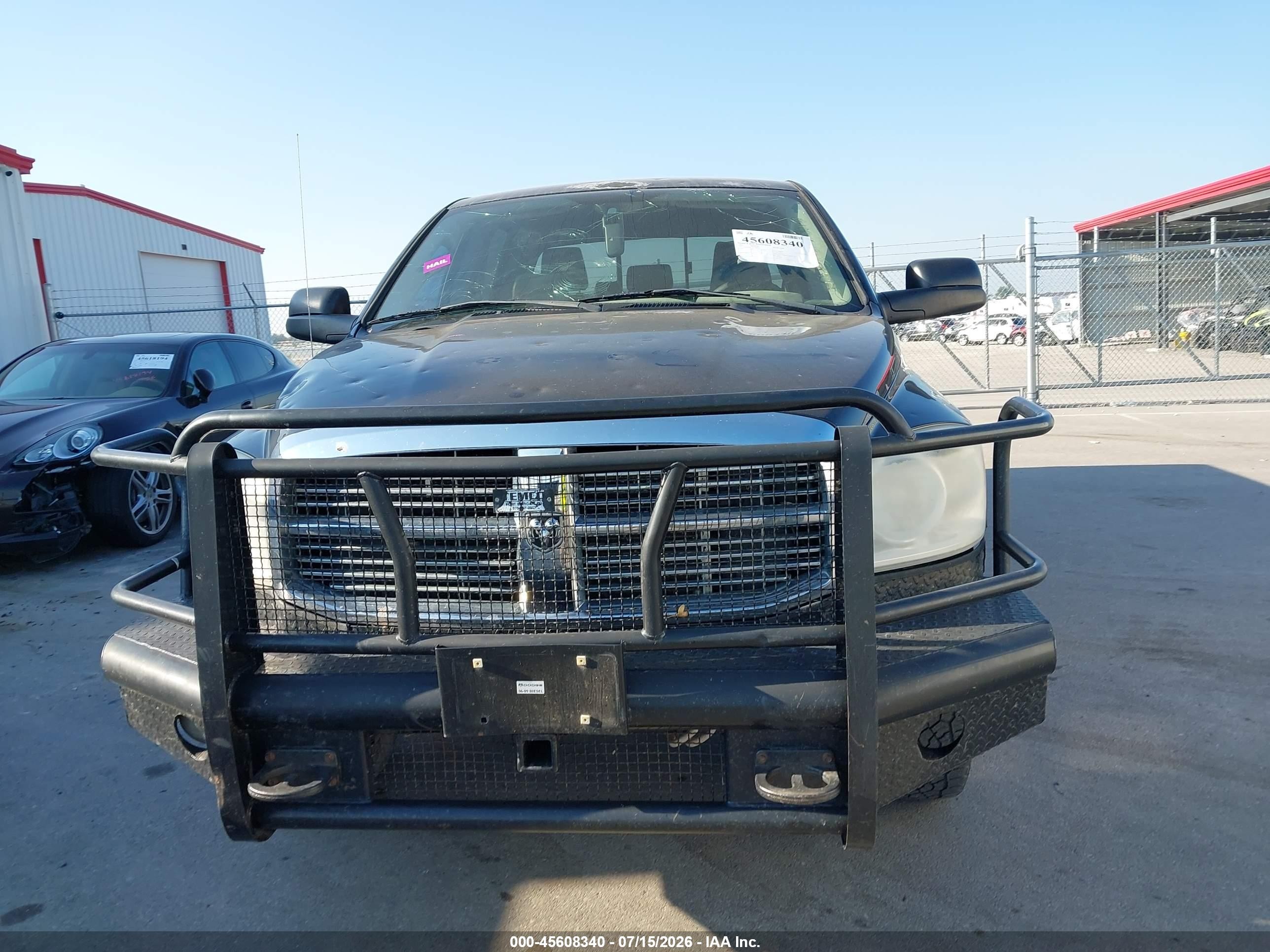 2007 Dodge Ram 2500 Laramie Black vin: 3D7KS29C27G700772