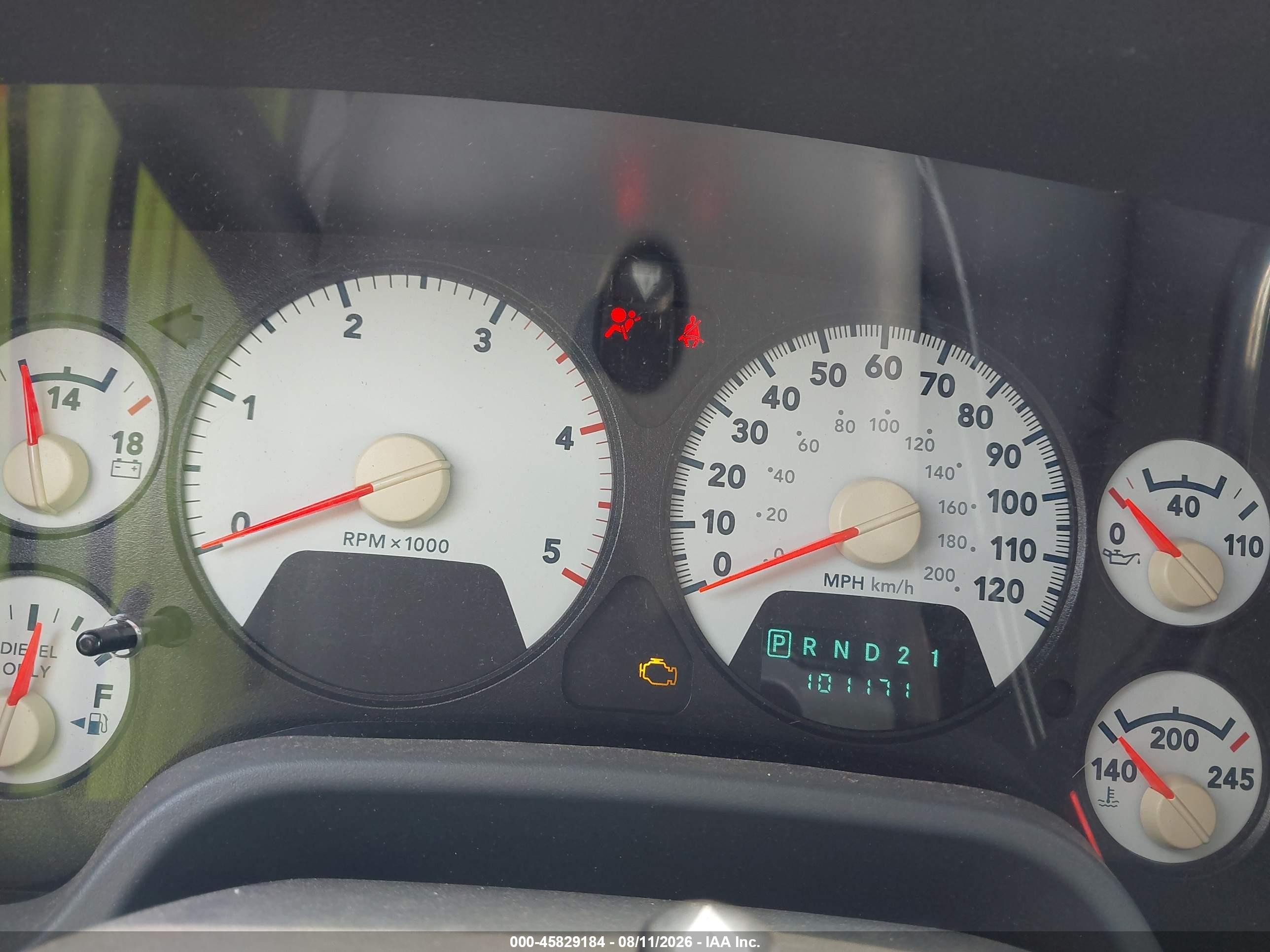 2007 Dodge Ram 2500 Slt Красный vin: 3D7KS29C37G742206