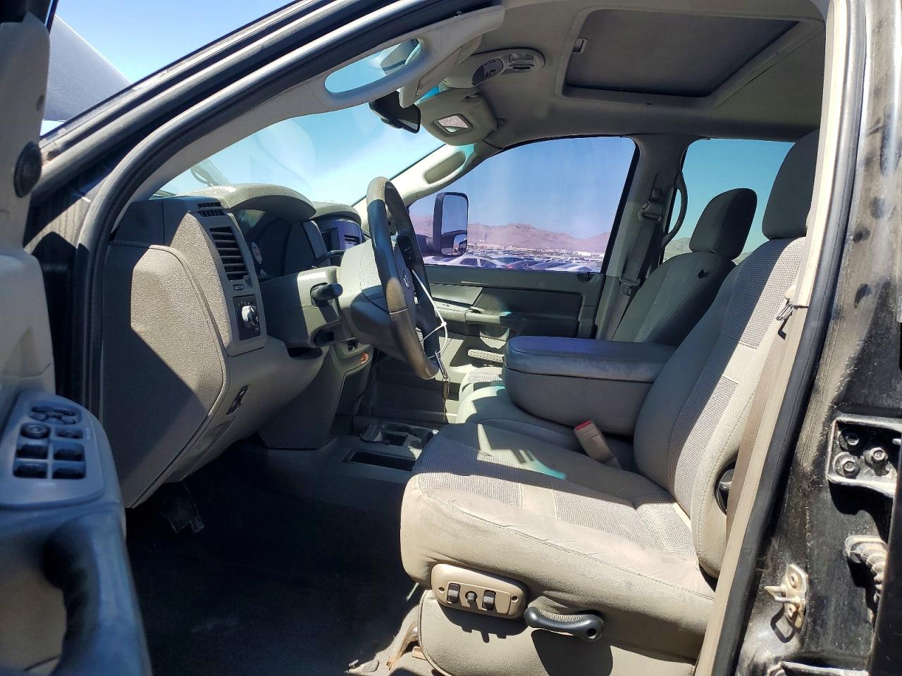 2007 Dodge Ram 2500 Черный vin: 3D7KS29C47G735474