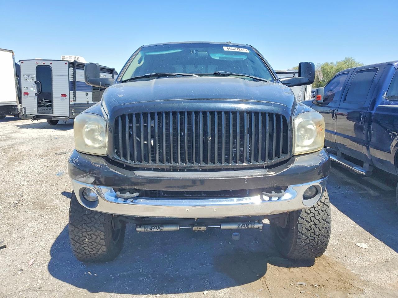2007 Dodge Ram 2500 Черный vin: 3D7KS29C47G735474