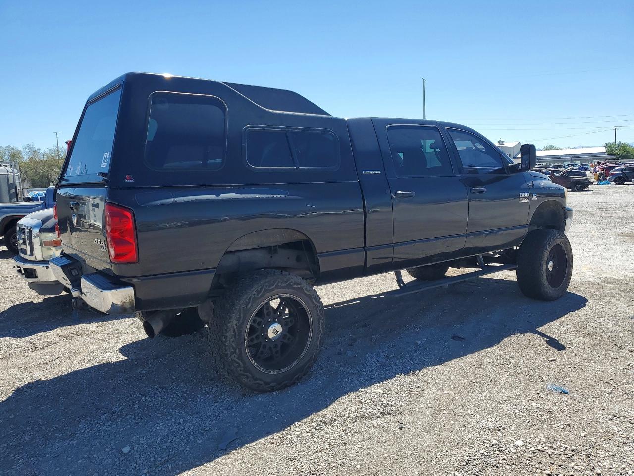 2007 Dodge Ram 2500 Черный vin: 3D7KS29C47G735474
