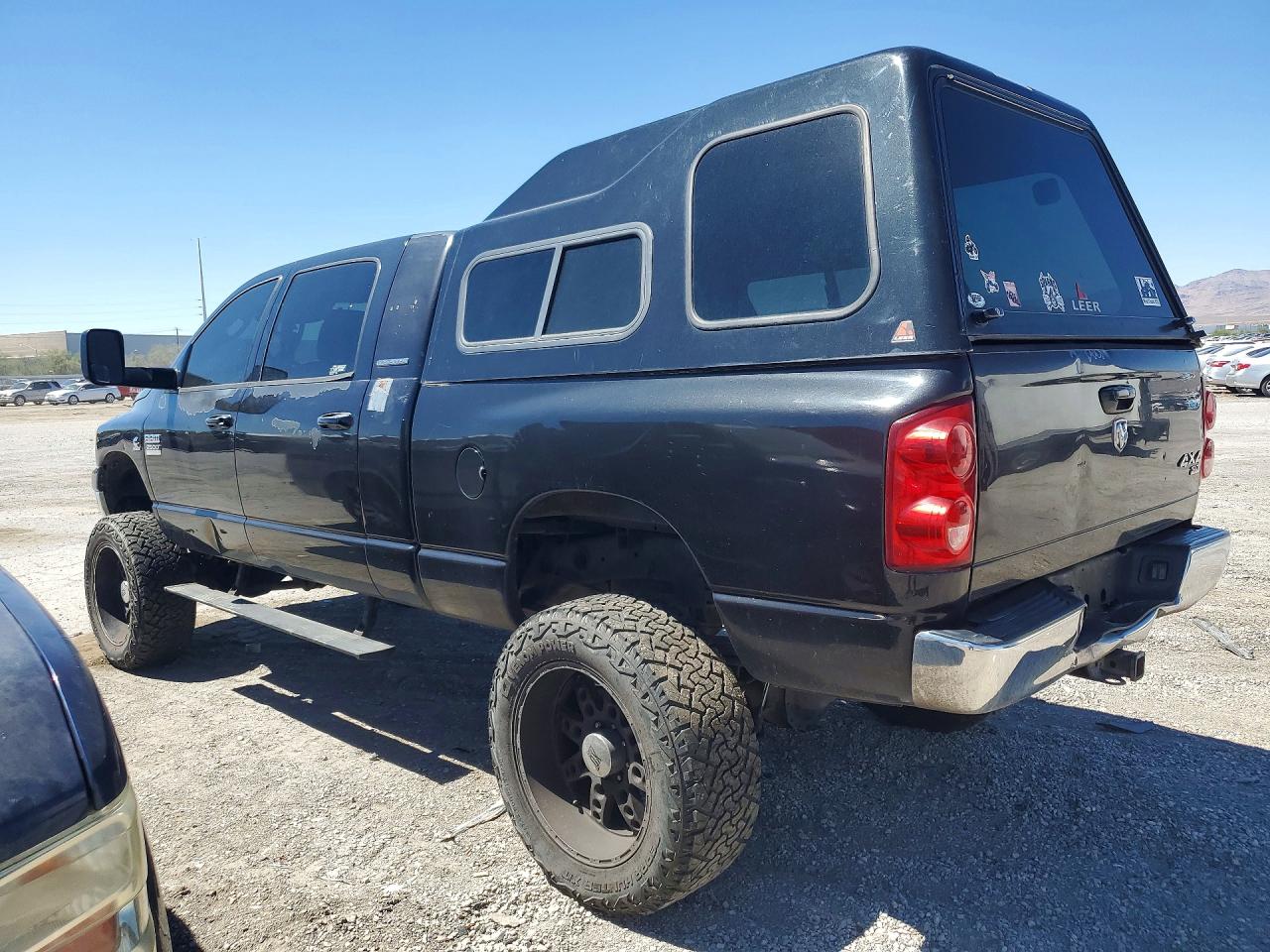 2007 Dodge Ram 2500 Черный vin: 3D7KS29C47G735474