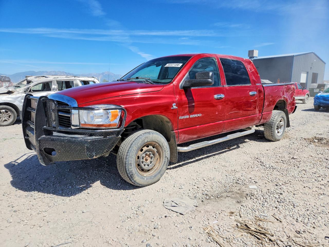 2006 Dodge Ram 2500 Красный vin: 3D7KS29C56G194031