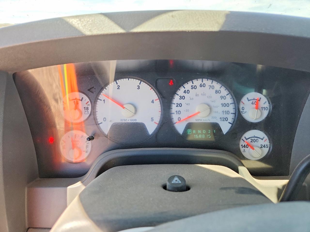2006 Dodge Ram 2500 Red vin: 3D7KS29C56G194031