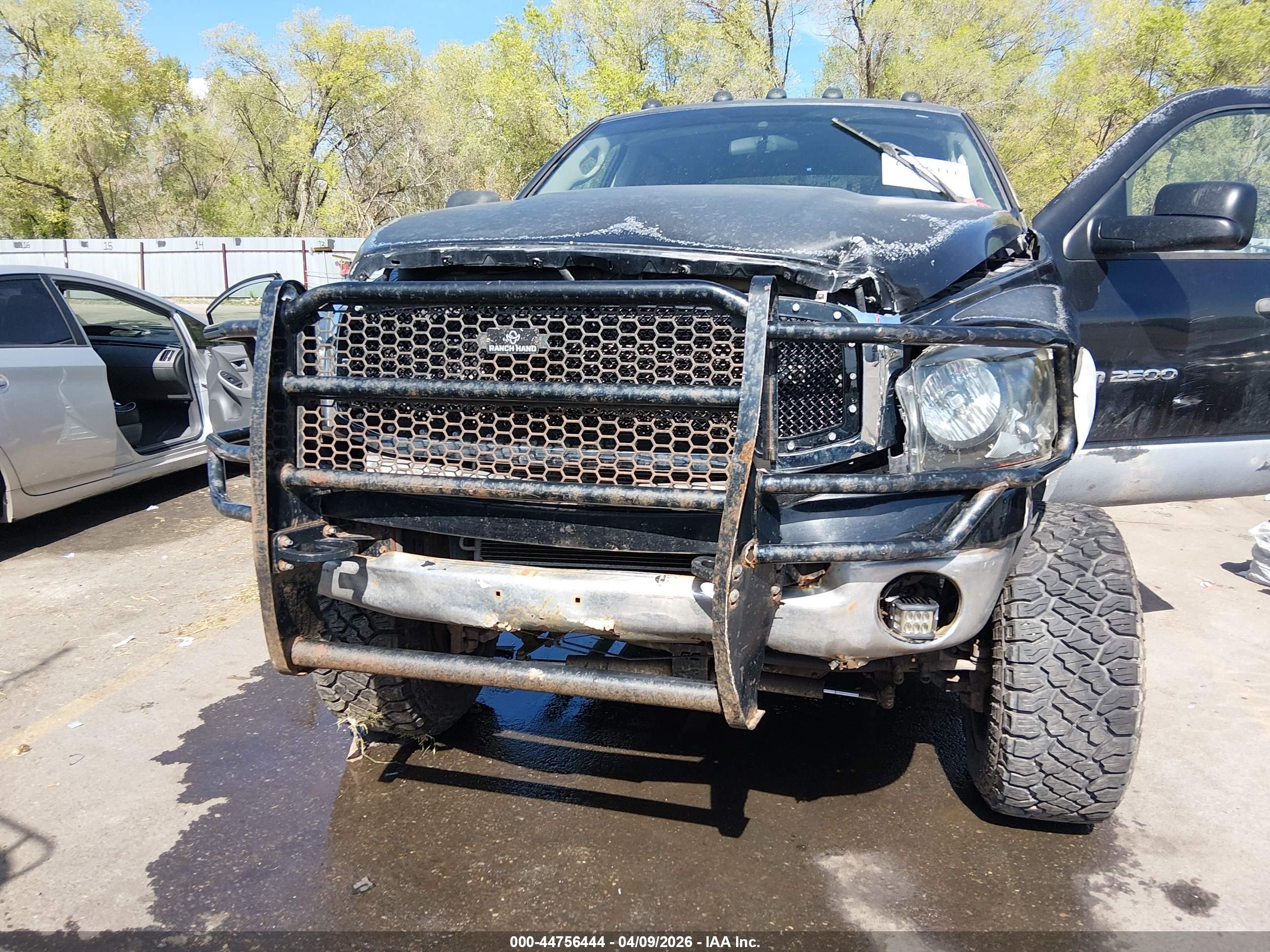 2006 Dodge Ram 2500 Slt Black vin: 3D7KS29C56G227397
