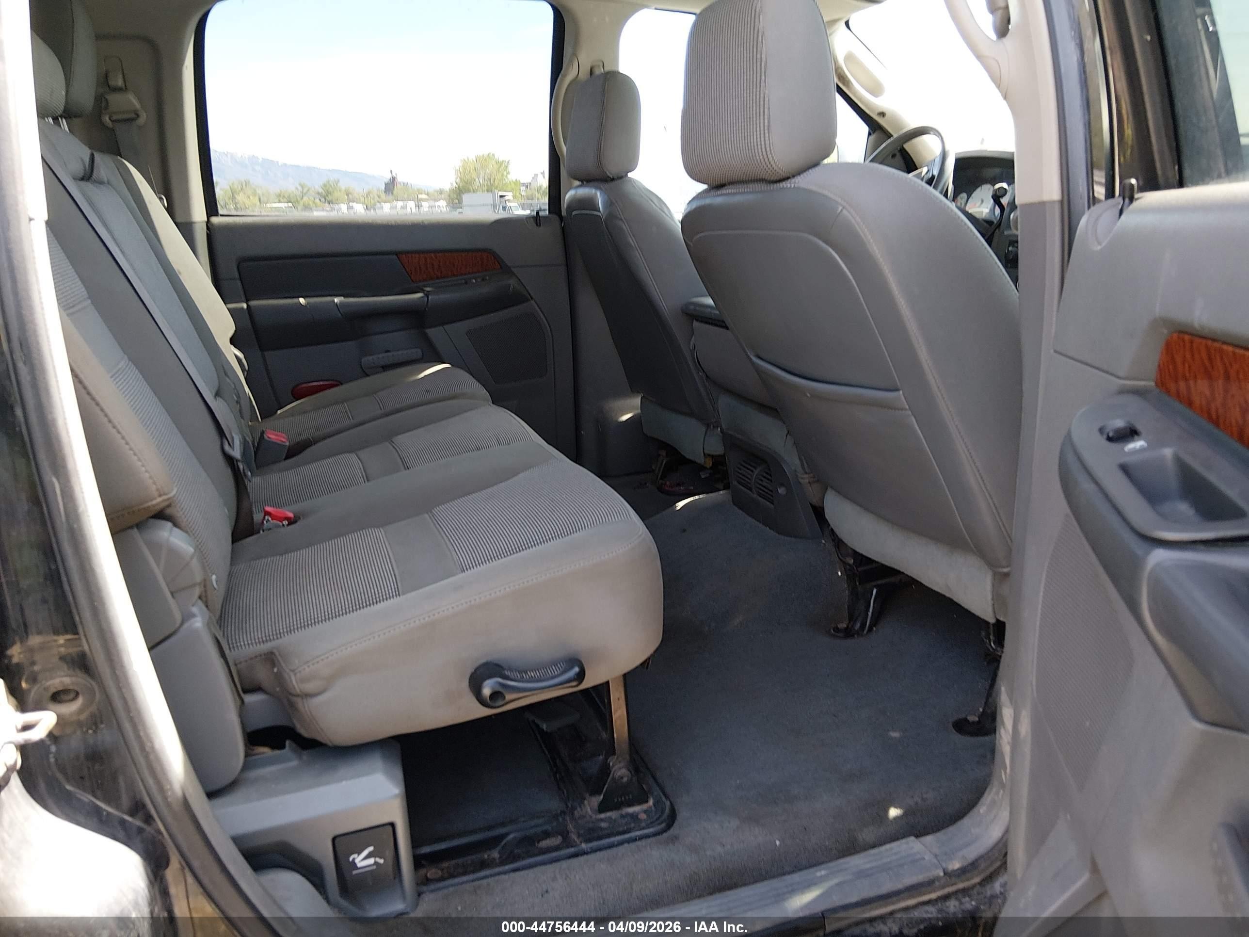 2006 Dodge Ram 2500 Slt Black vin: 3D7KS29C56G227397