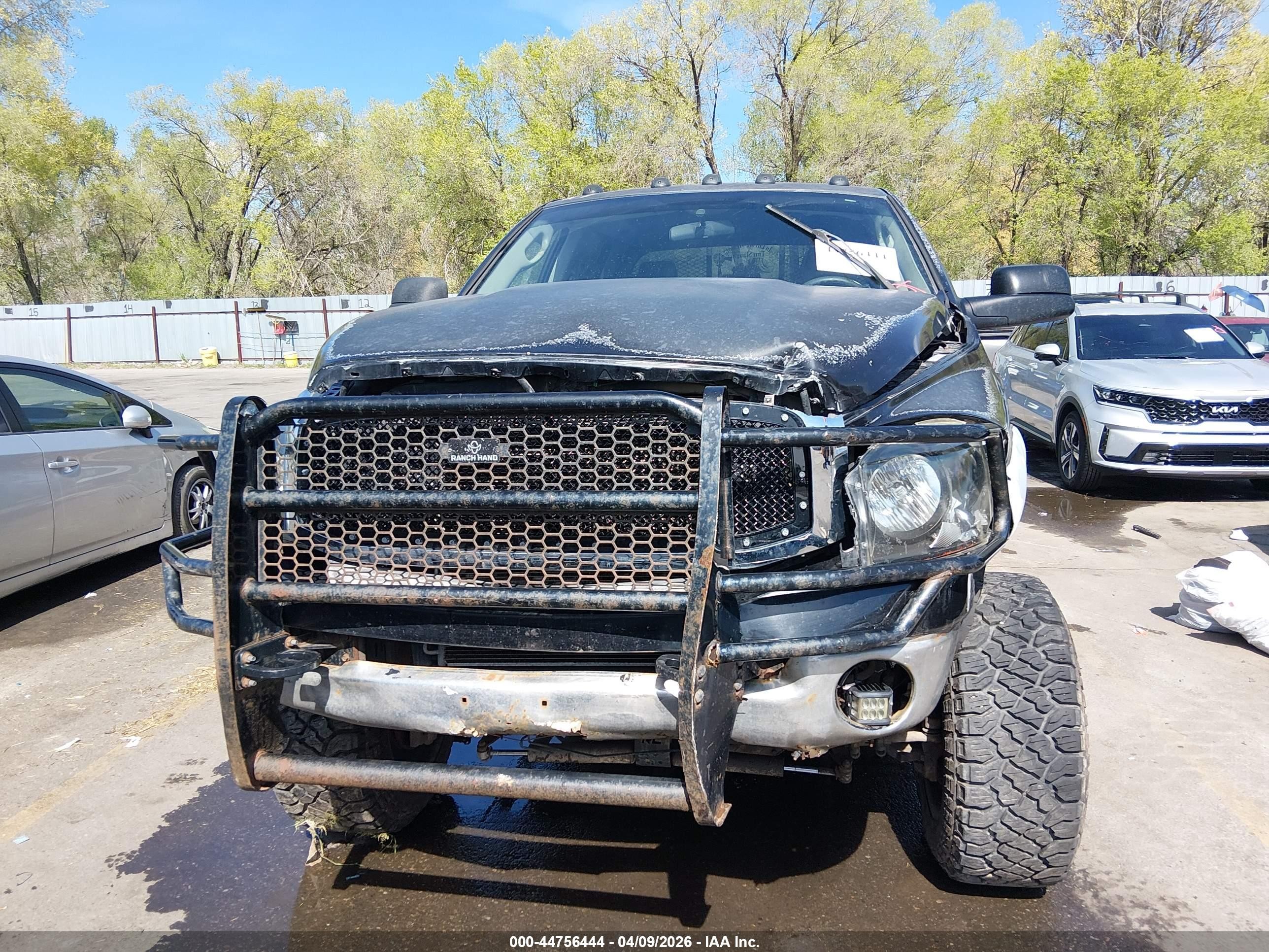 2006 Dodge Ram 2500 Slt Black vin: 3D7KS29C56G227397
