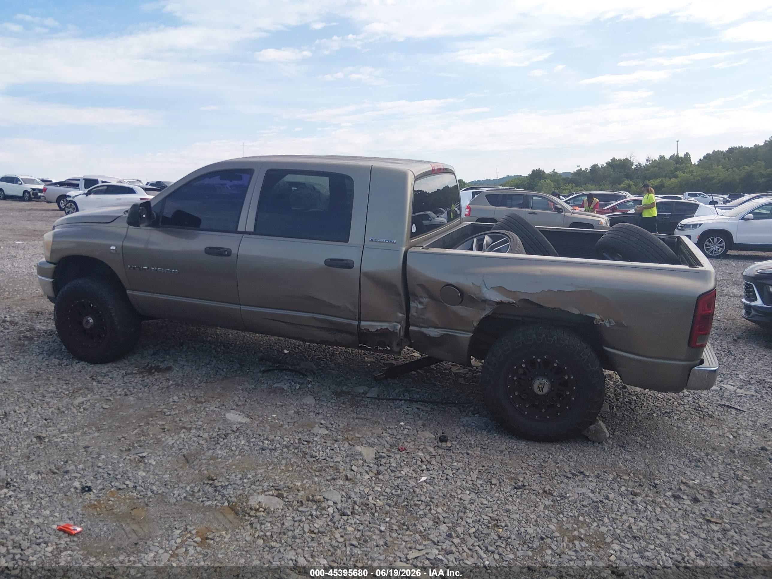2006 Dodge Ram 2500 Slt Gold vin: 3D7KS29C56G228419