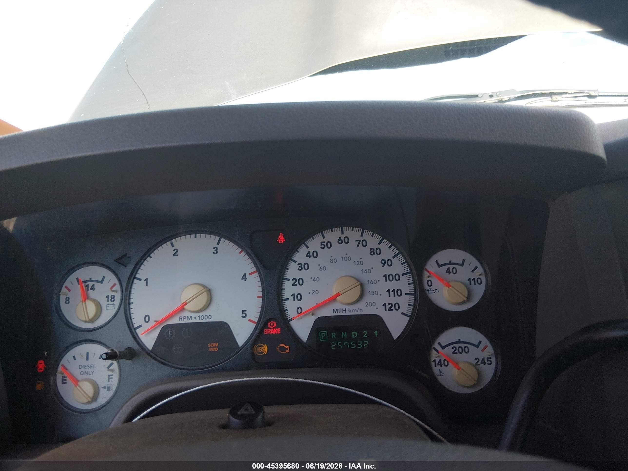2006 Dodge Ram 2500 Slt Gold vin: 3D7KS29C56G228419